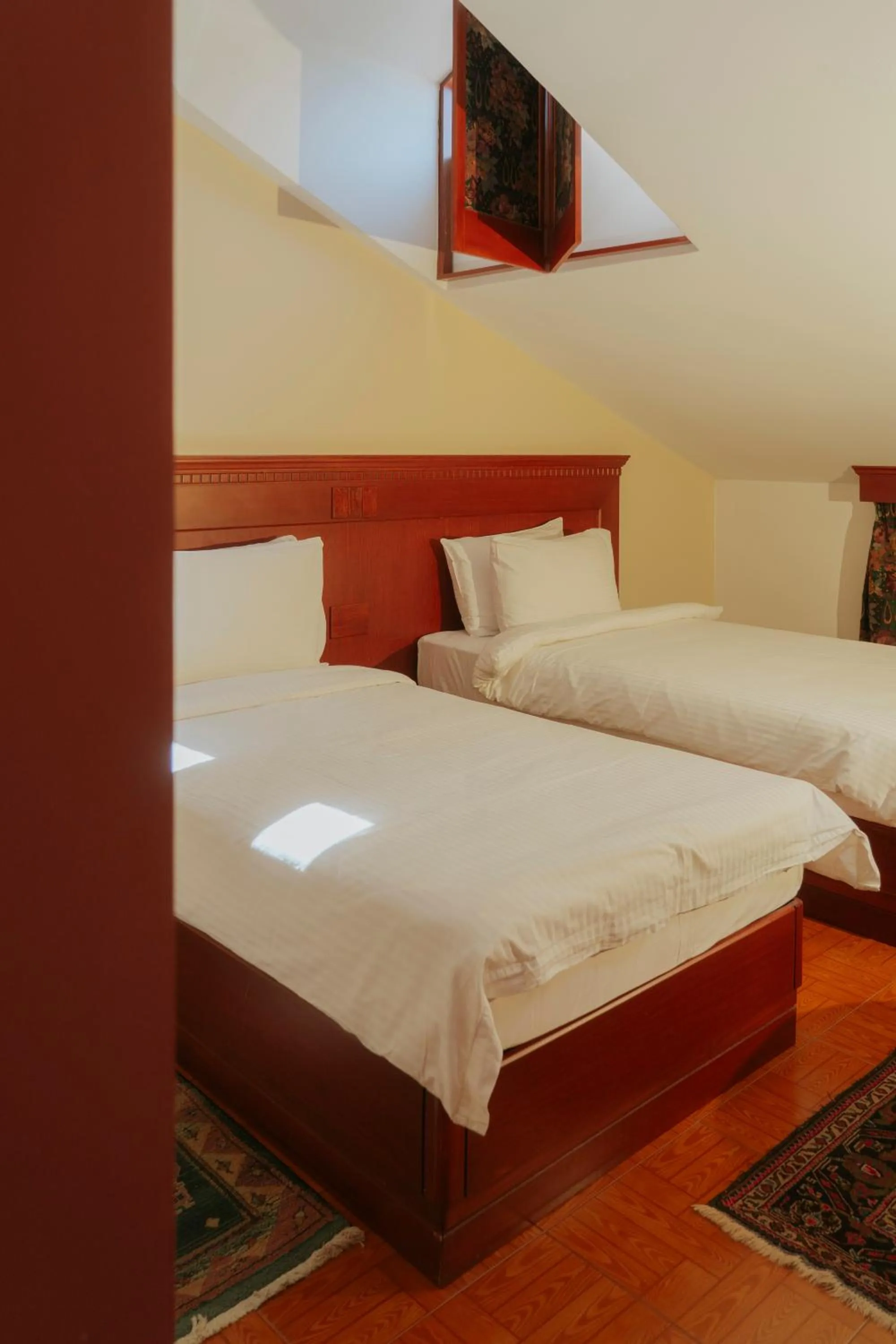 Decorative detail, Bed in Le Cedrus Hotel