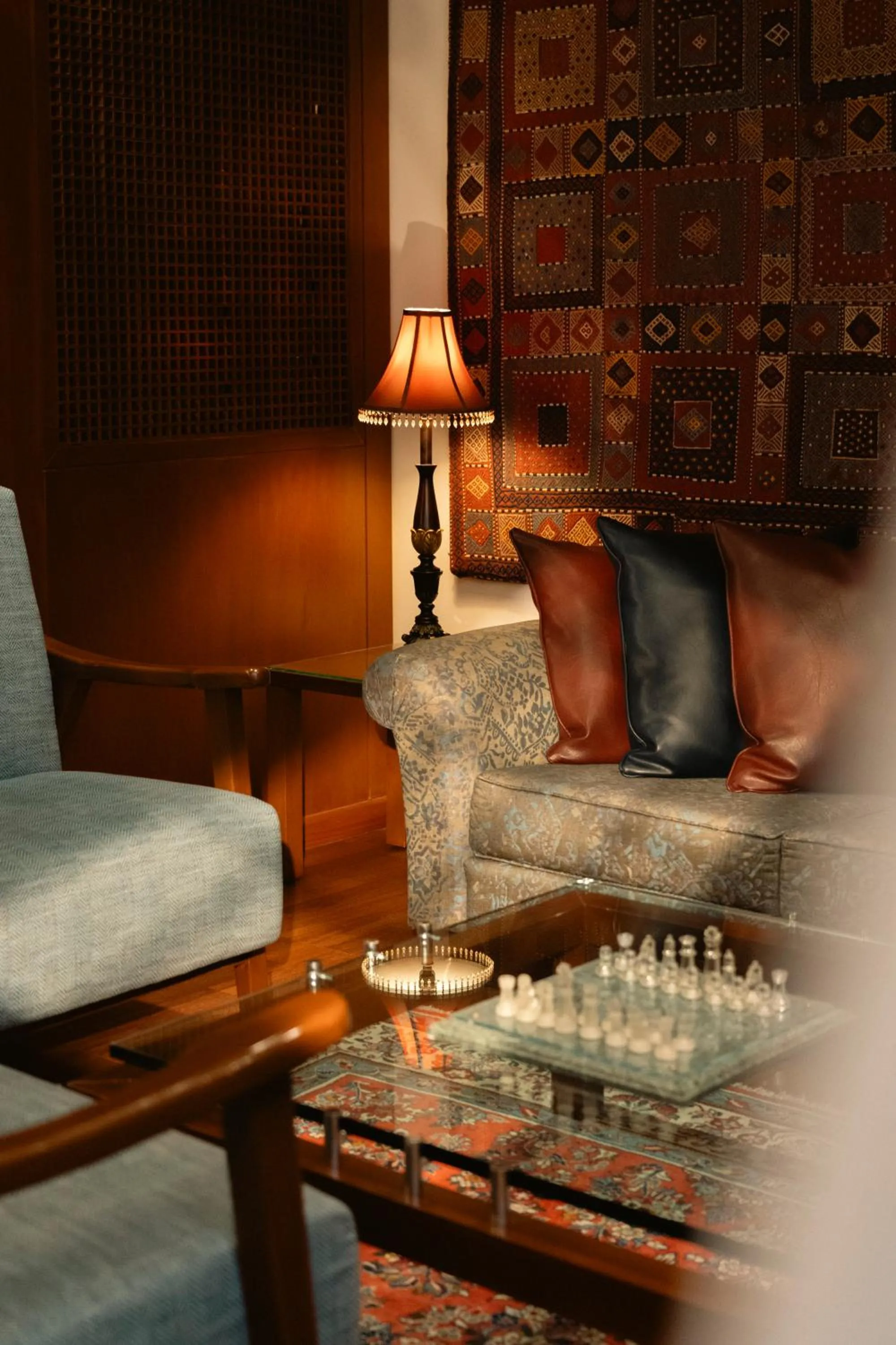 Living room in Le Cedrus Hotel