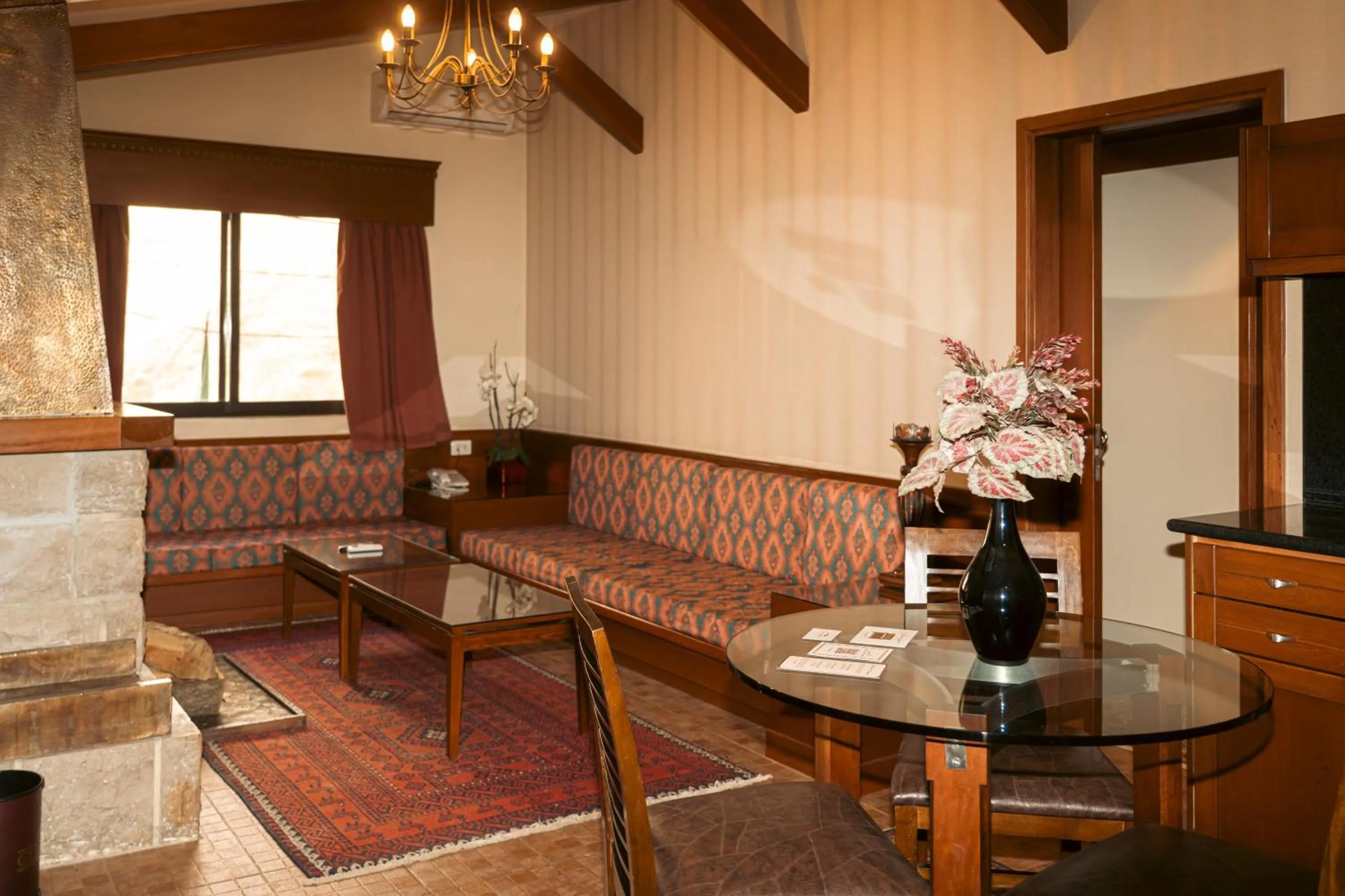 Living room in Le Cedrus Hotel