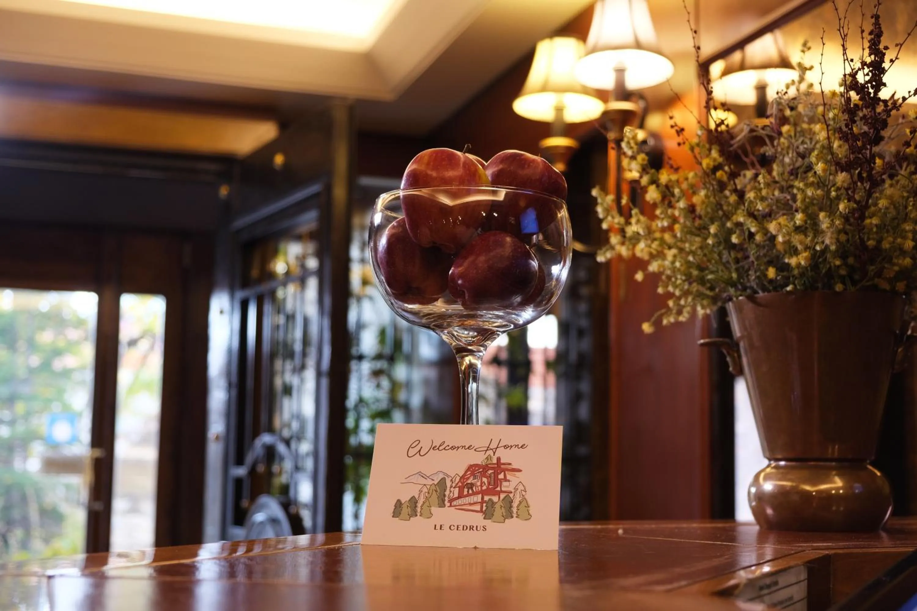 Facade/entrance in Le Cedrus Hotel