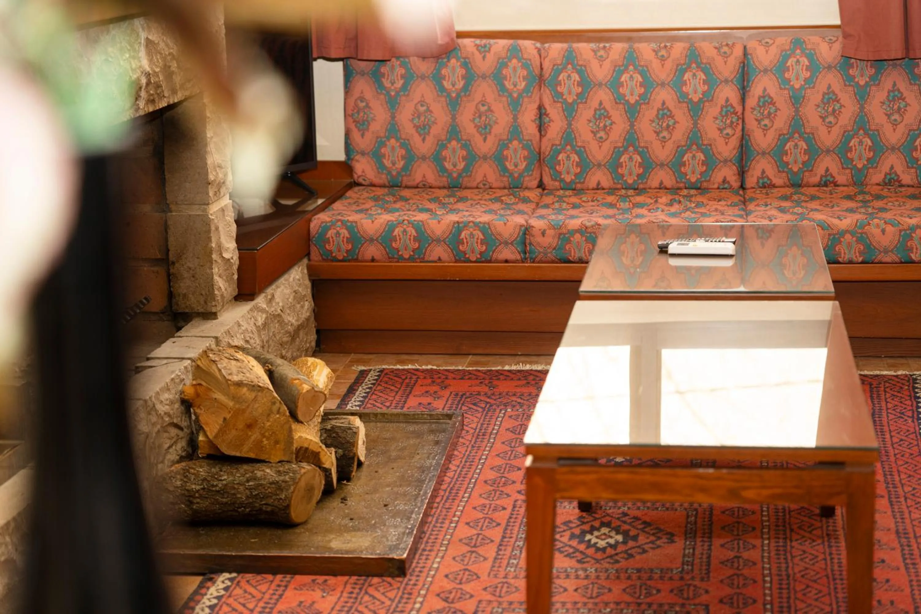 Seating area in Le Cedrus Hotel