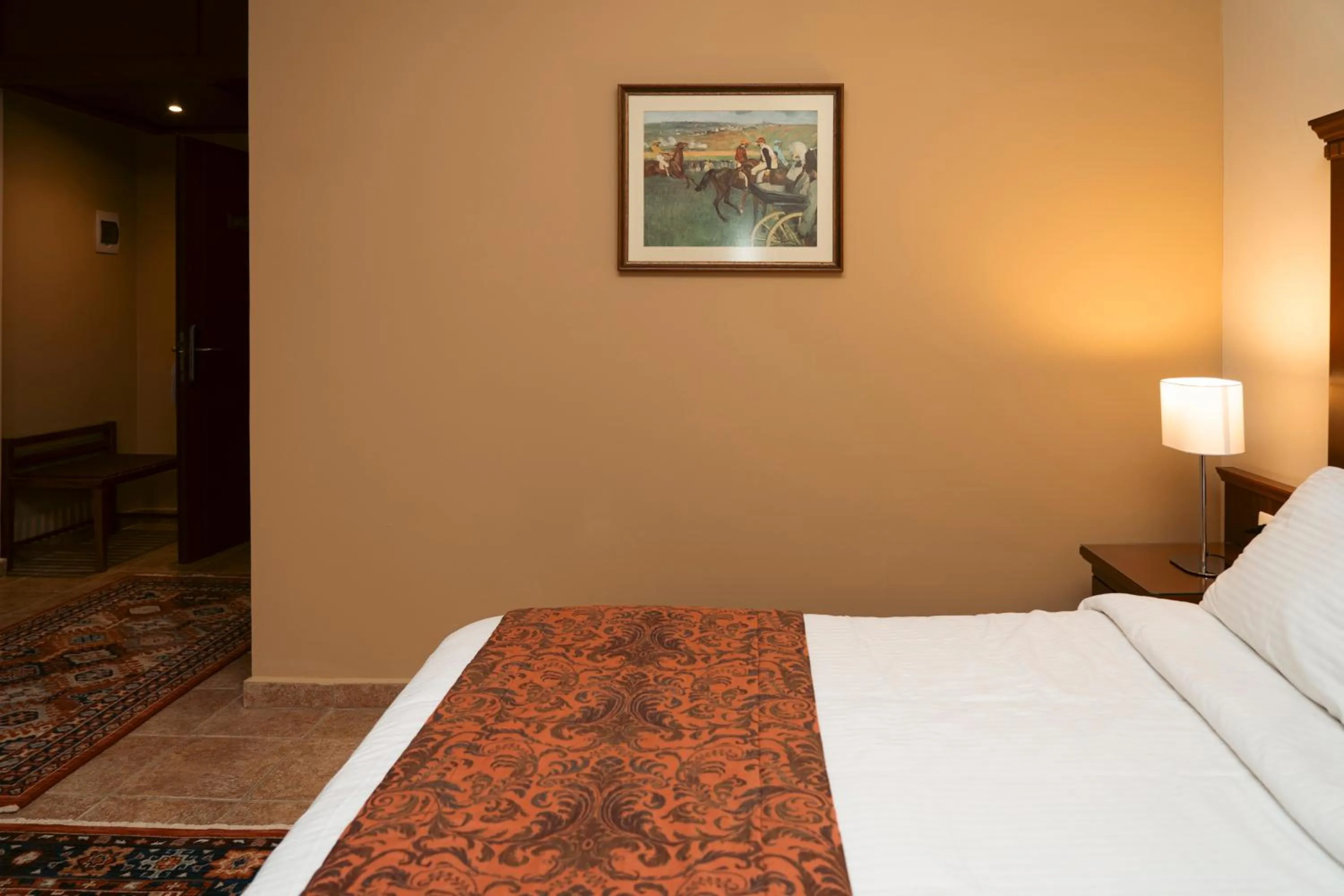 Bed in Le Cedrus Hotel