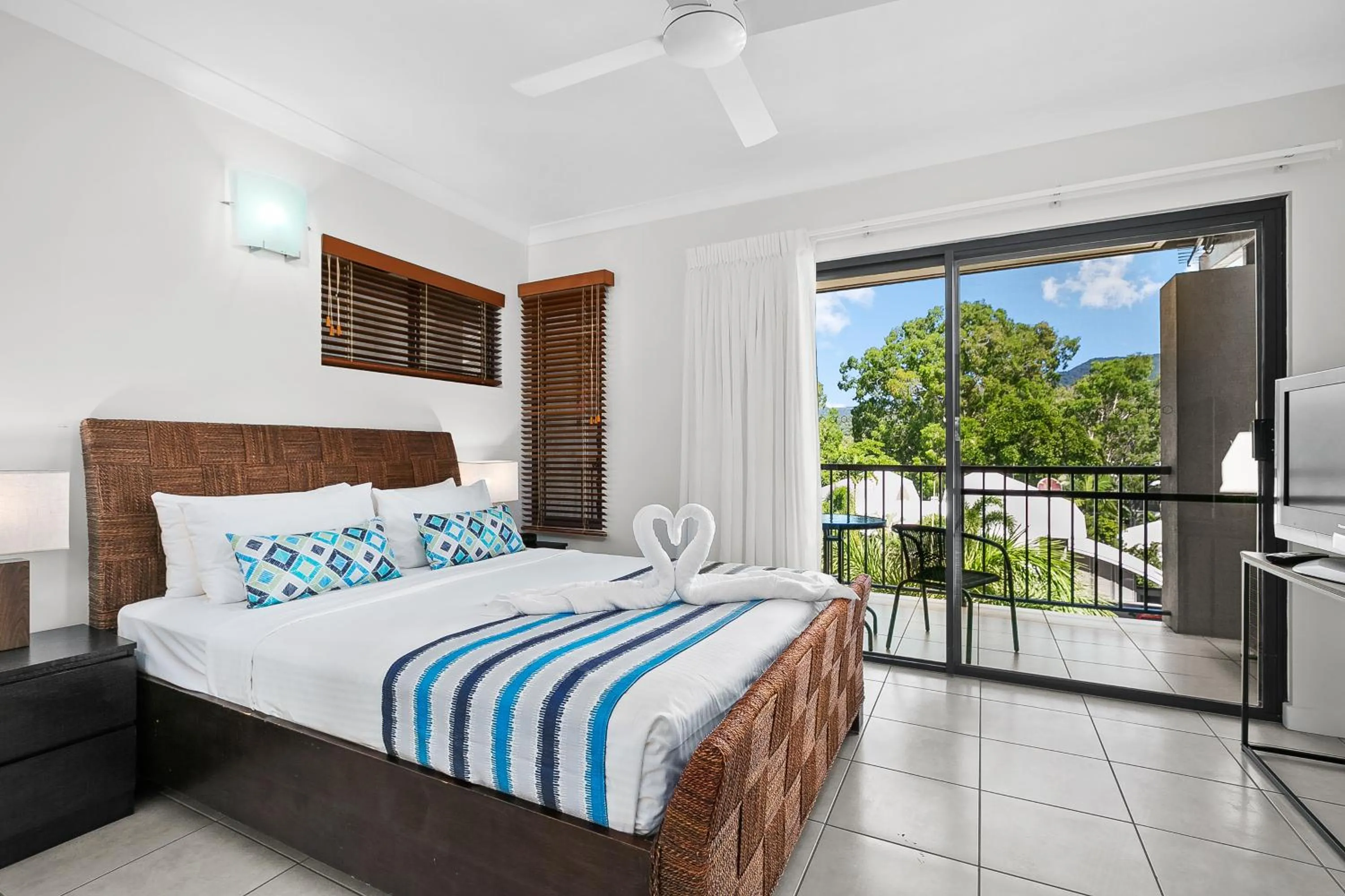 Bed in Blue Lagoon Resort