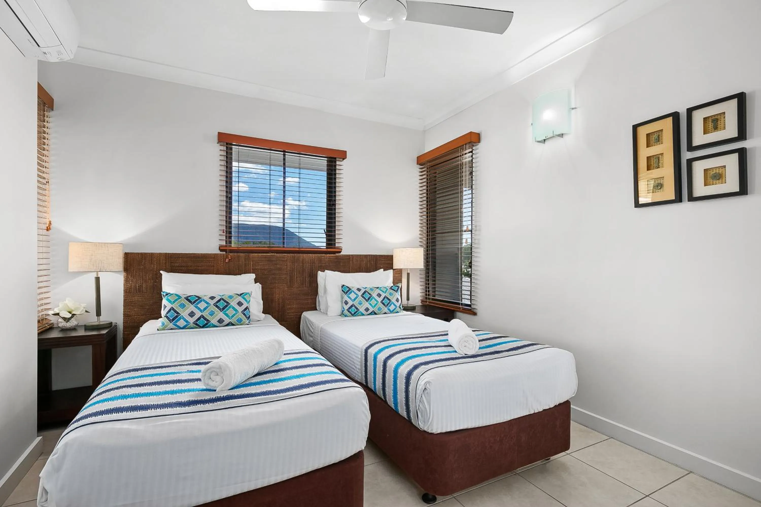 Bed in Blue Lagoon Resort