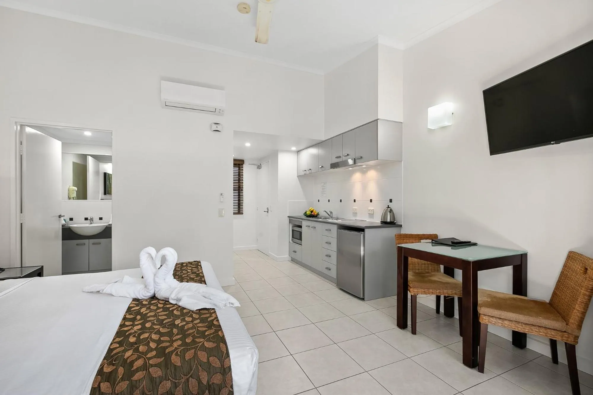 Bed in Blue Lagoon Resort