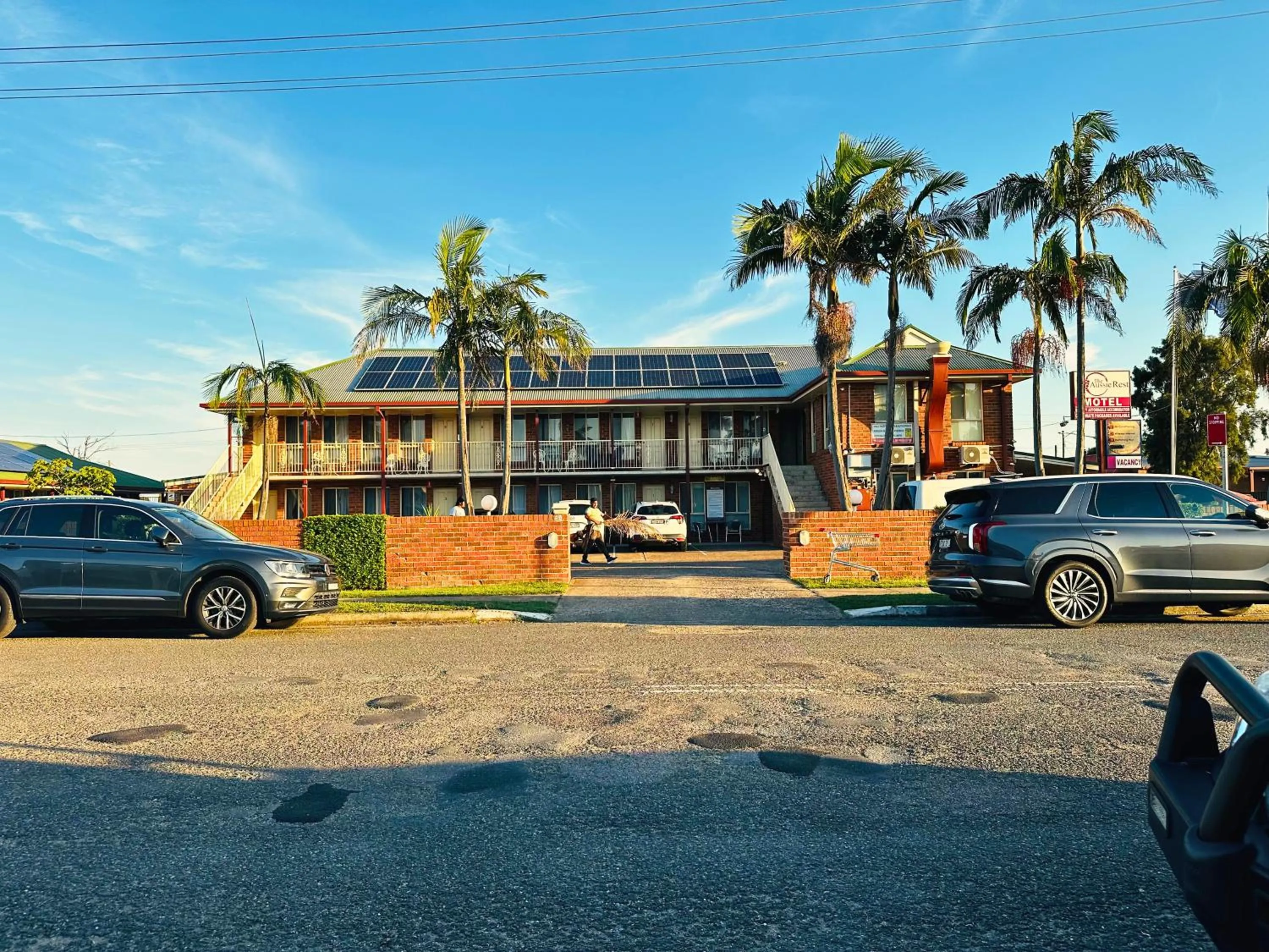 Location in Aussie Rest Motel