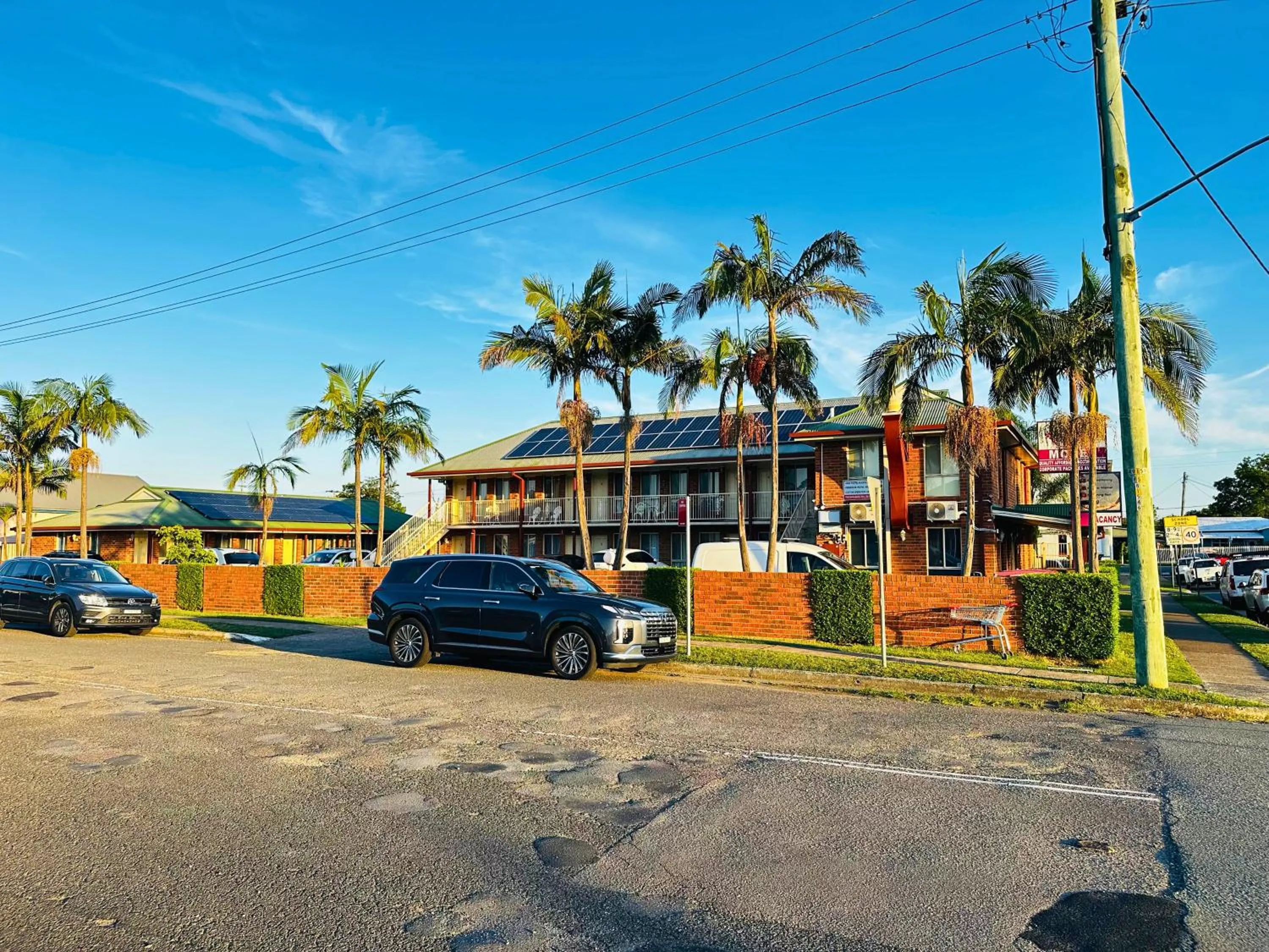 Property building in Aussie Rest Motel