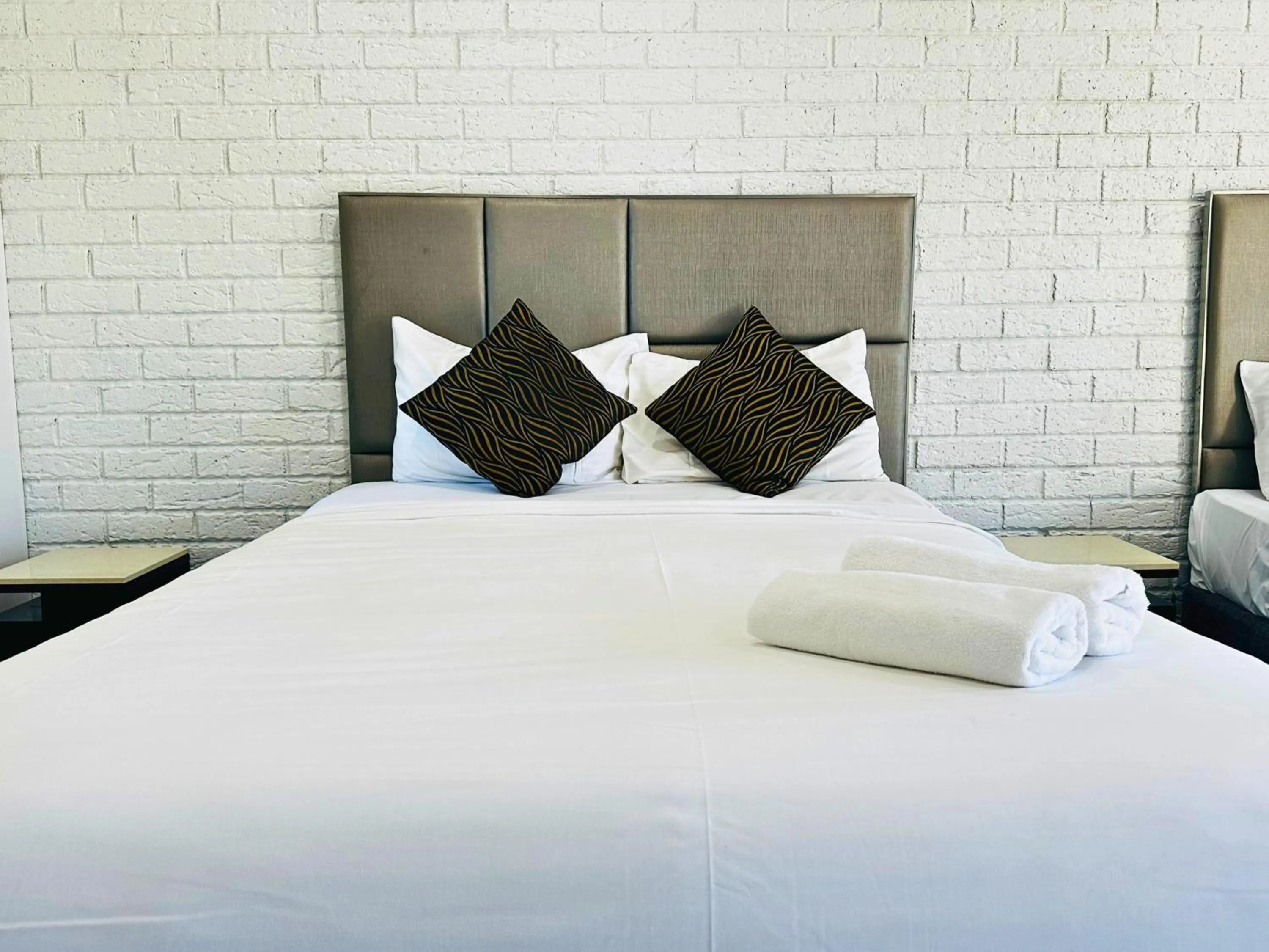 Bed in Aussie Rest Motel