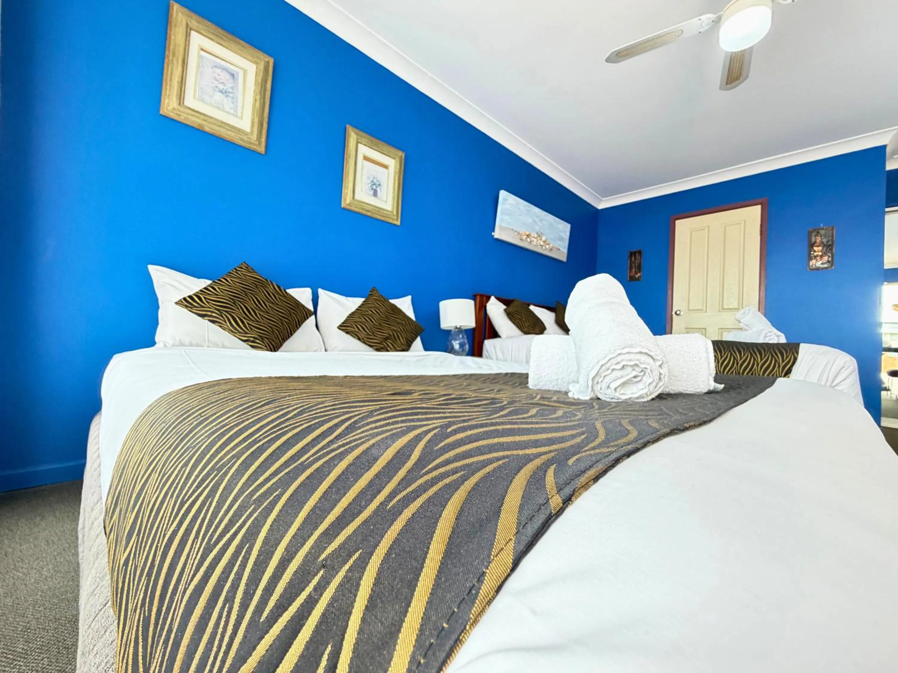 Bed in Aussie Rest Motel