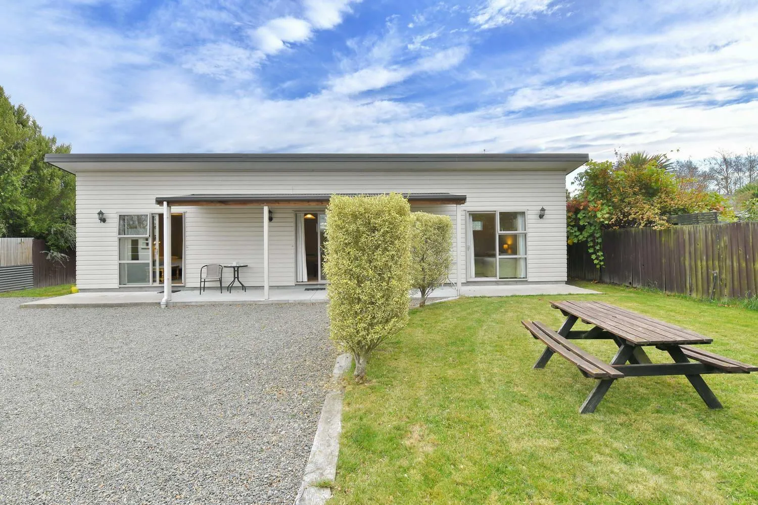 Garden in Wayside Motel