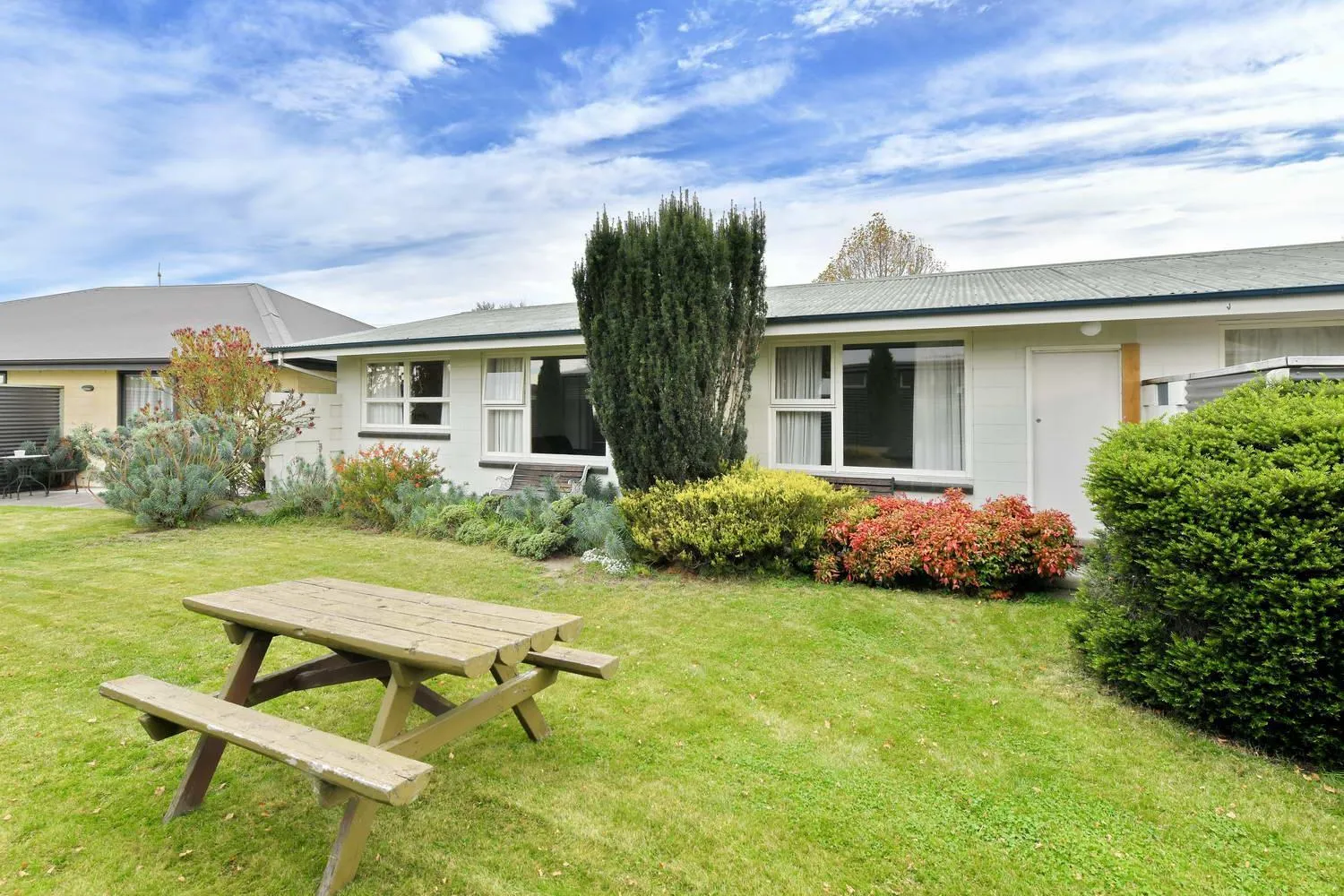 Garden in Wayside Motel