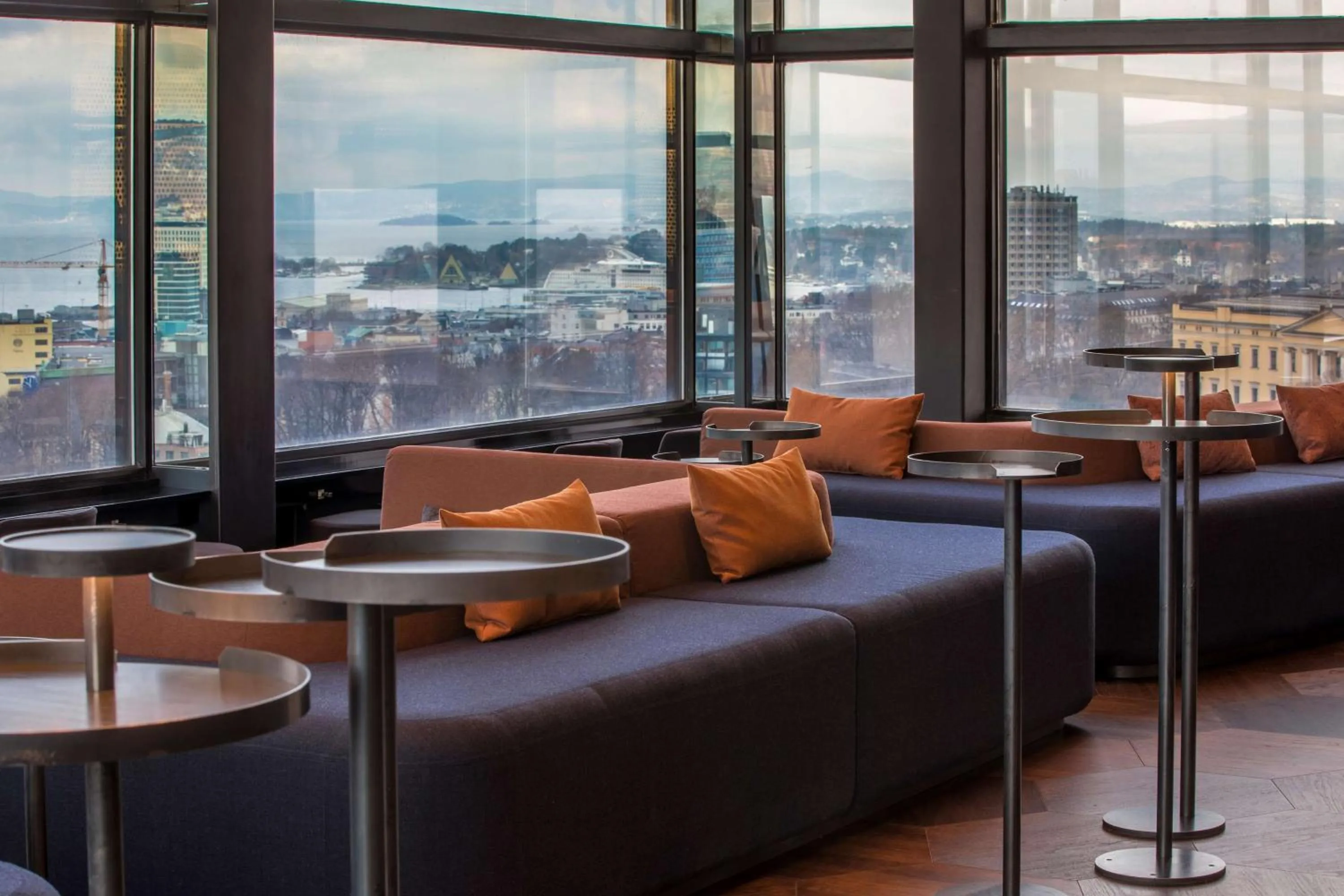 Lounge or bar in Radisson Blu Scandinavia Hotel, Oslo