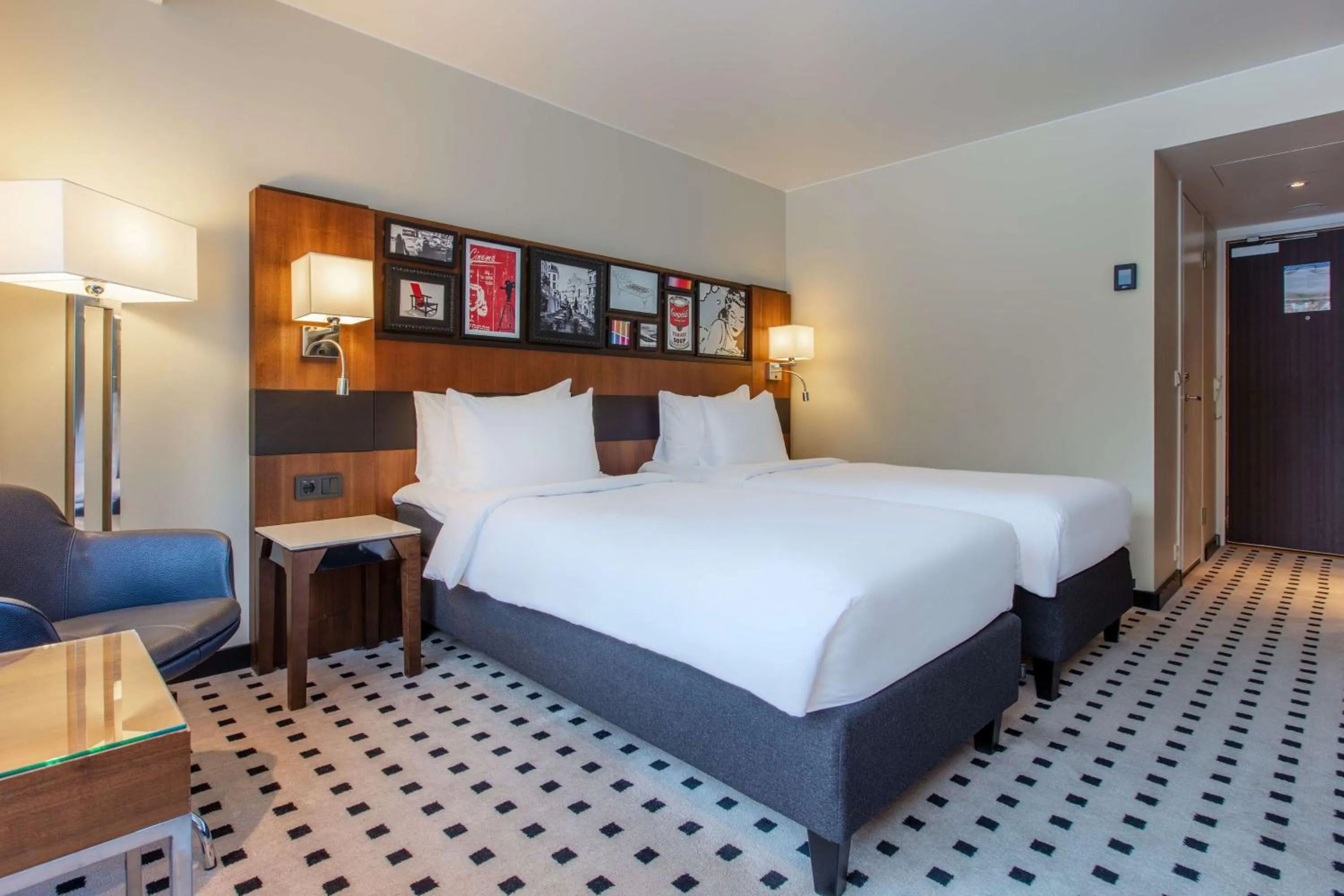 Bedroom, Bed in Radisson Blu Scandinavia Hotel, Oslo