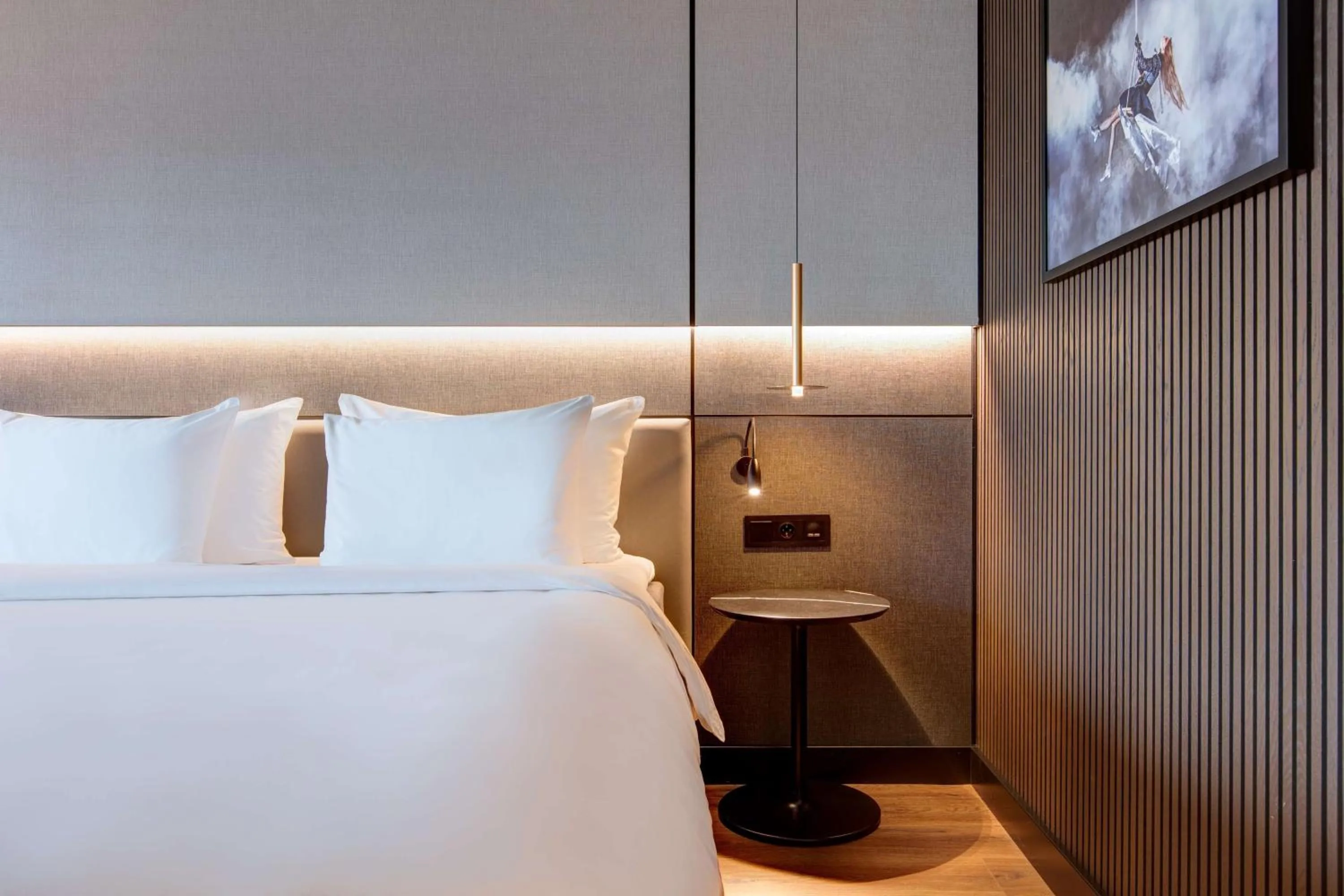 Photo of the whole room, Bed in Radisson Blu Scandinavia Hotel, Oslo