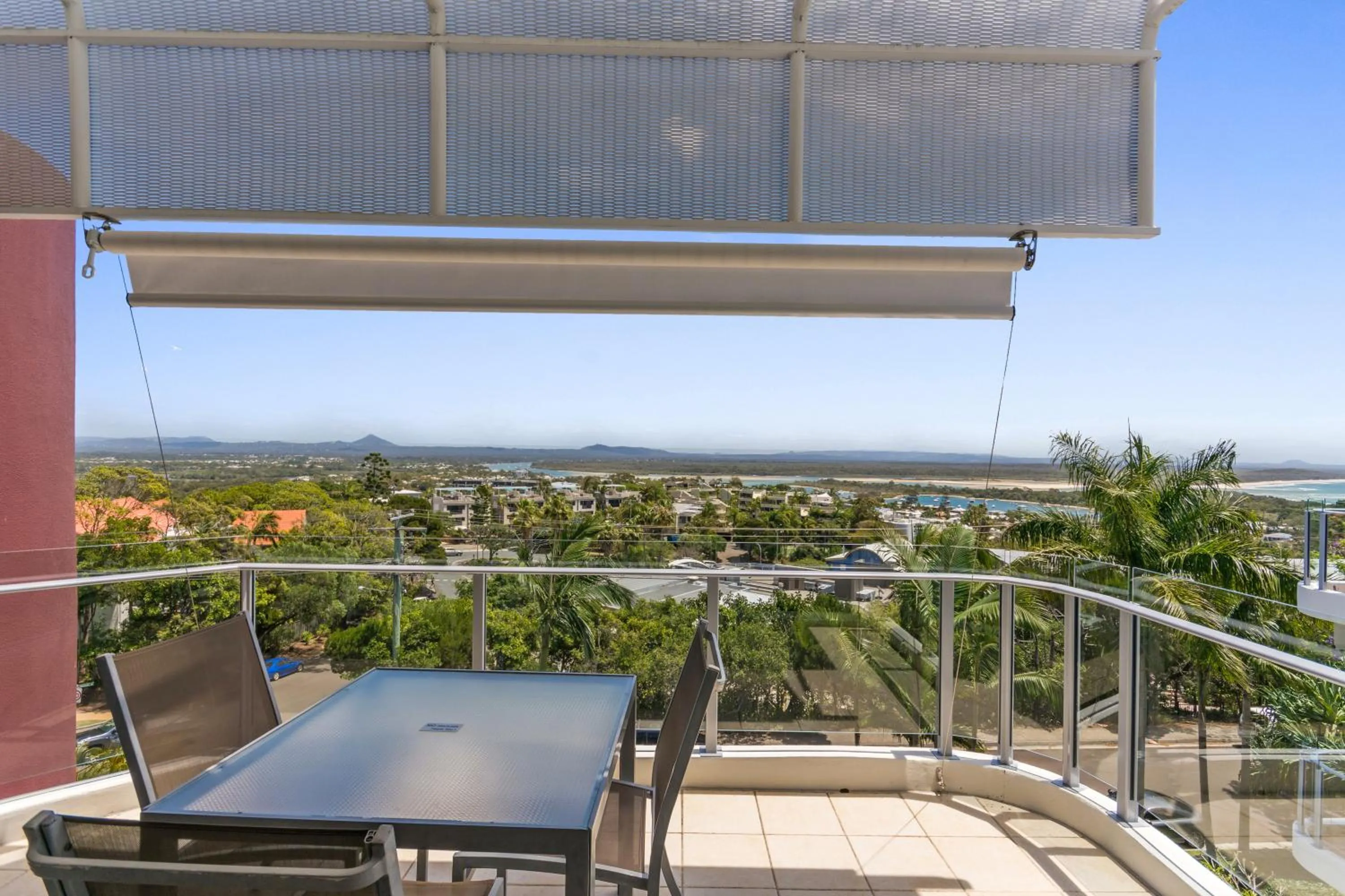 Patio in Bali Hai Apartments Noosa