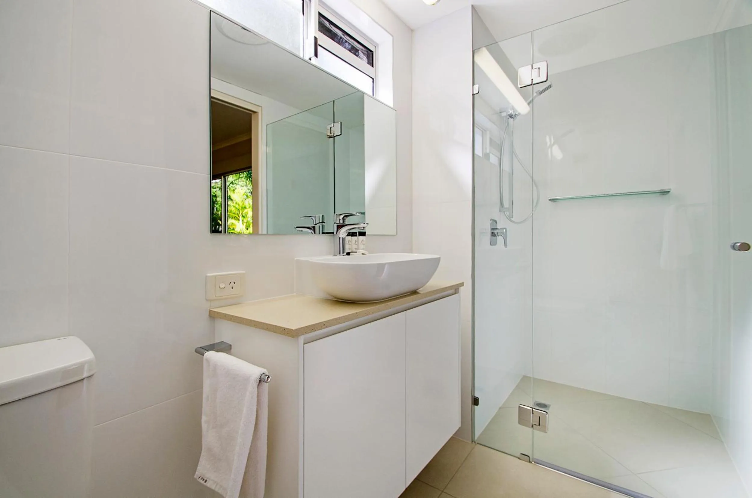 Shower in Bali Hai Apartments Noosa