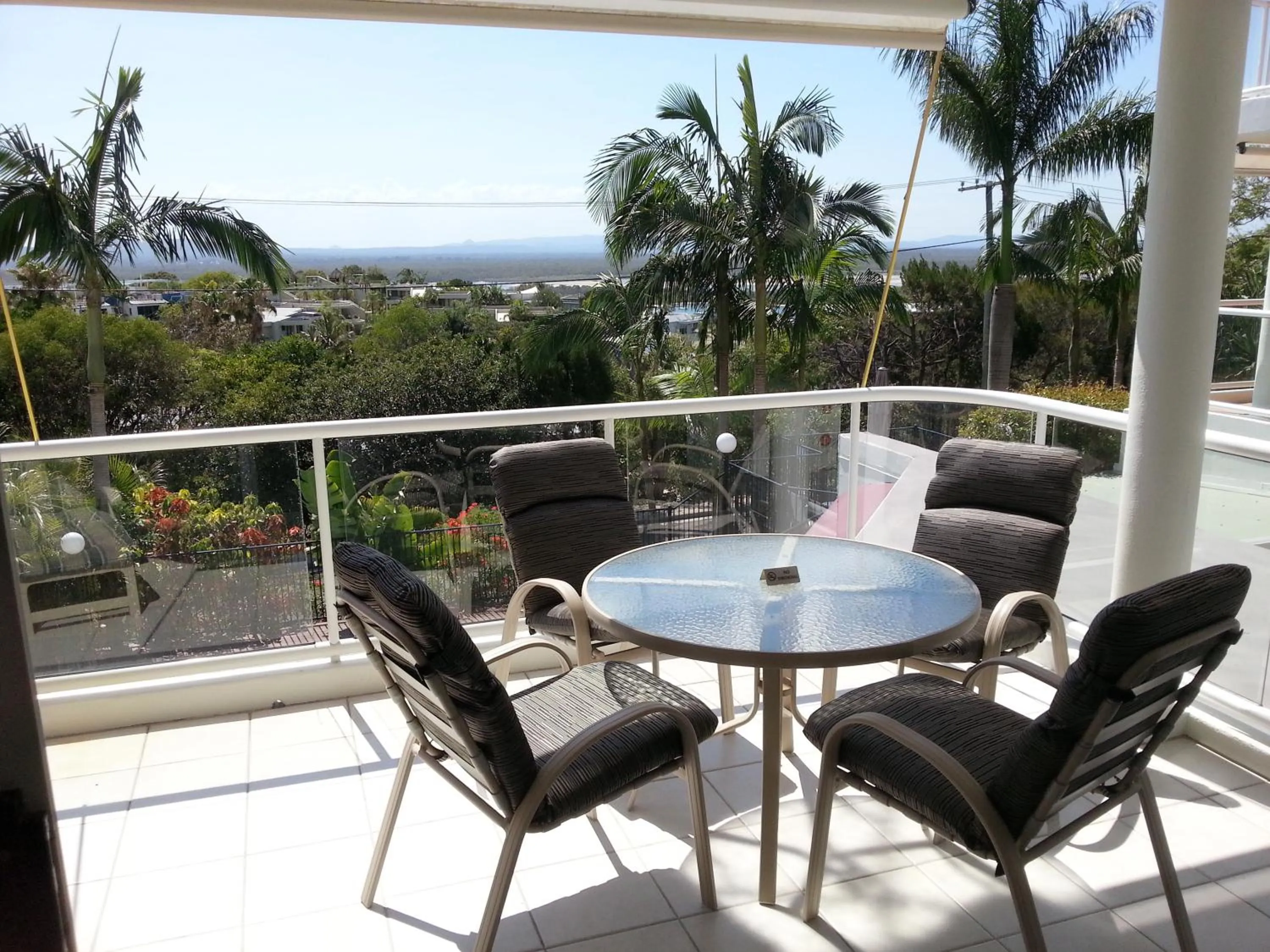 Balcony/Terrace in Bali Hai Apartments Noosa