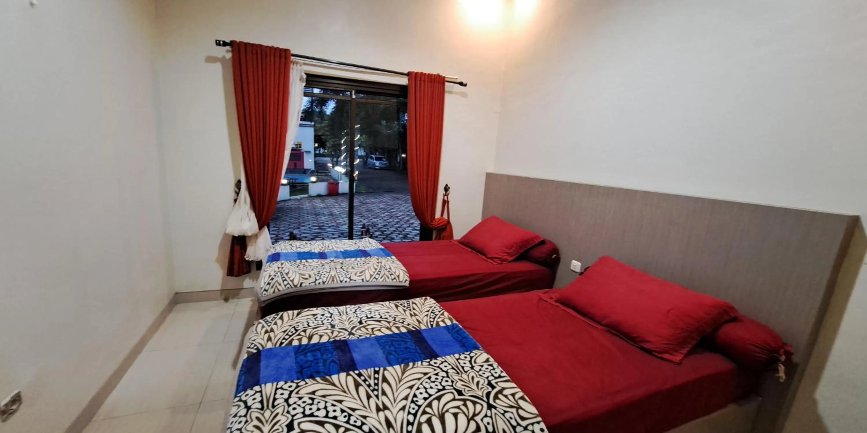 Bed in Villa Zam Zam Puncak