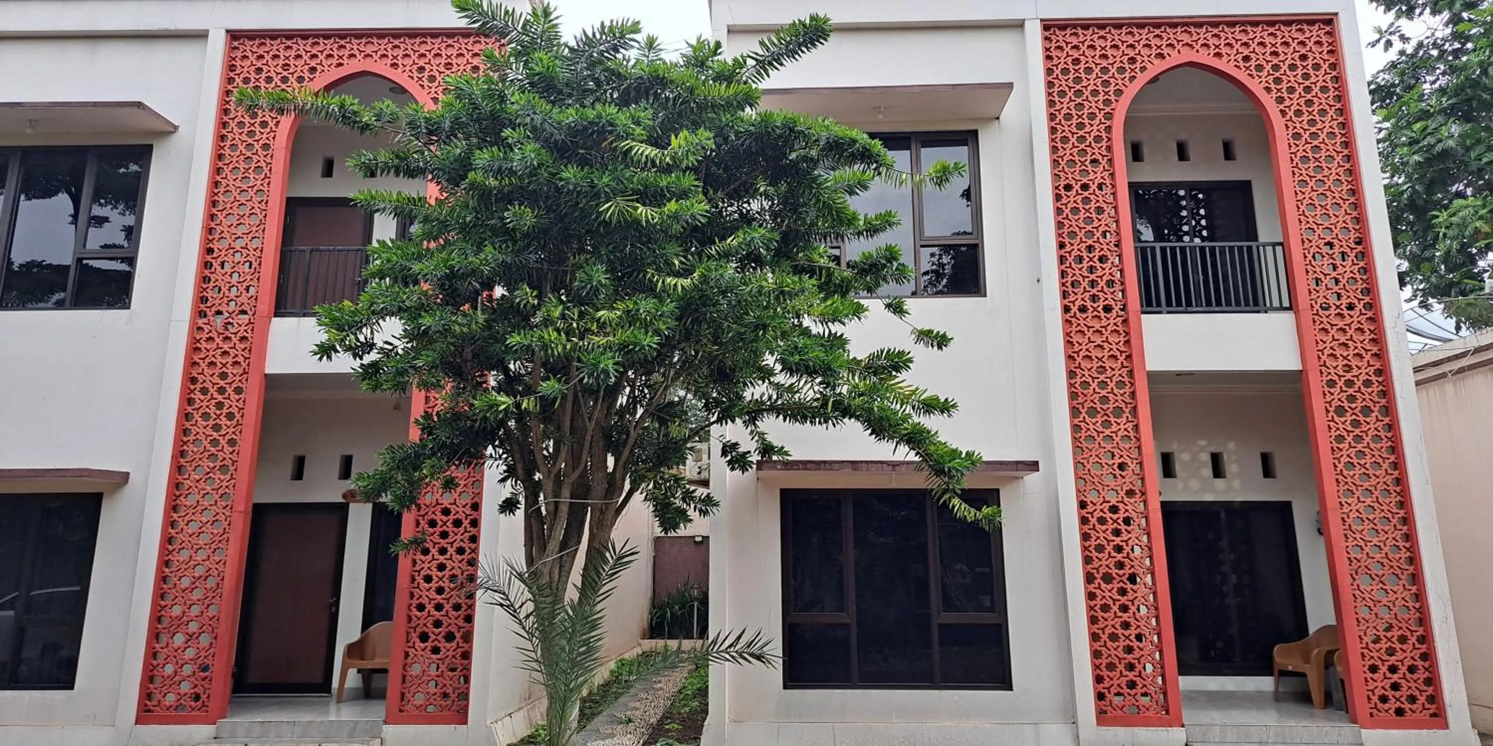 Facade/entrance in Villa Zam Zam Puncak