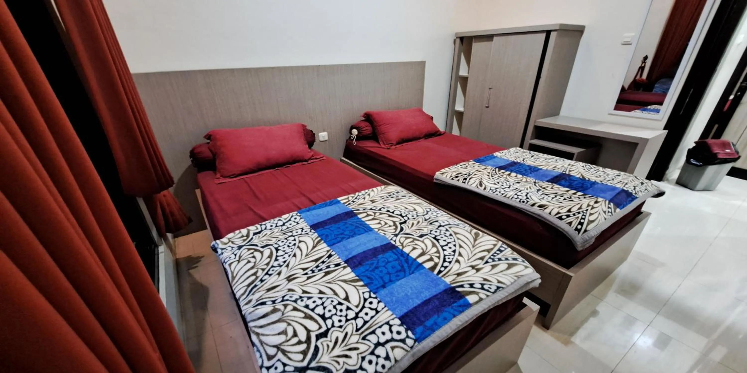 Bed in Villa Zam Zam Puncak