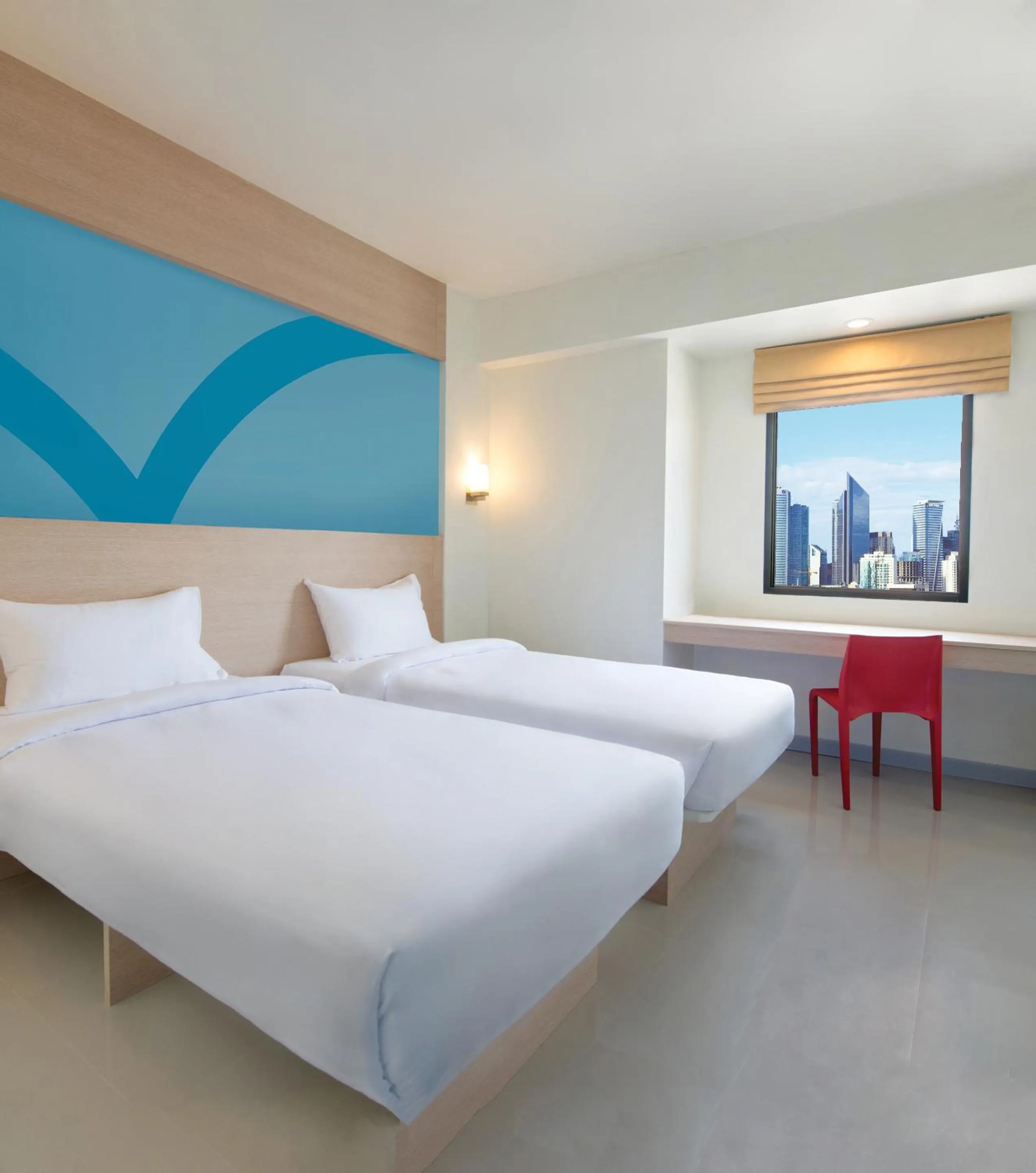 Bedroom, Bed in Hop Inn Hotel Makati Avenue Manila