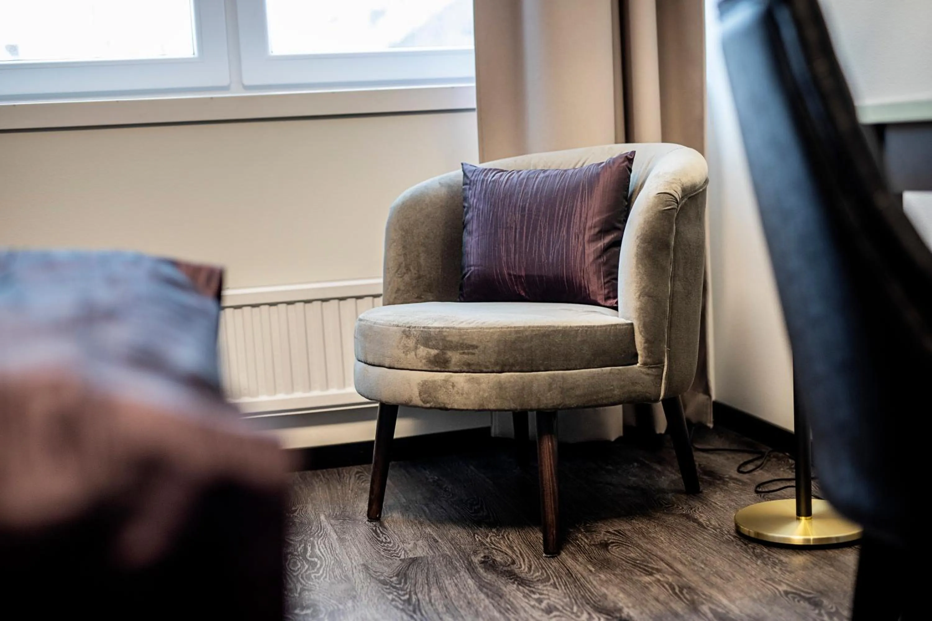 Seating area in First Hotel Royal