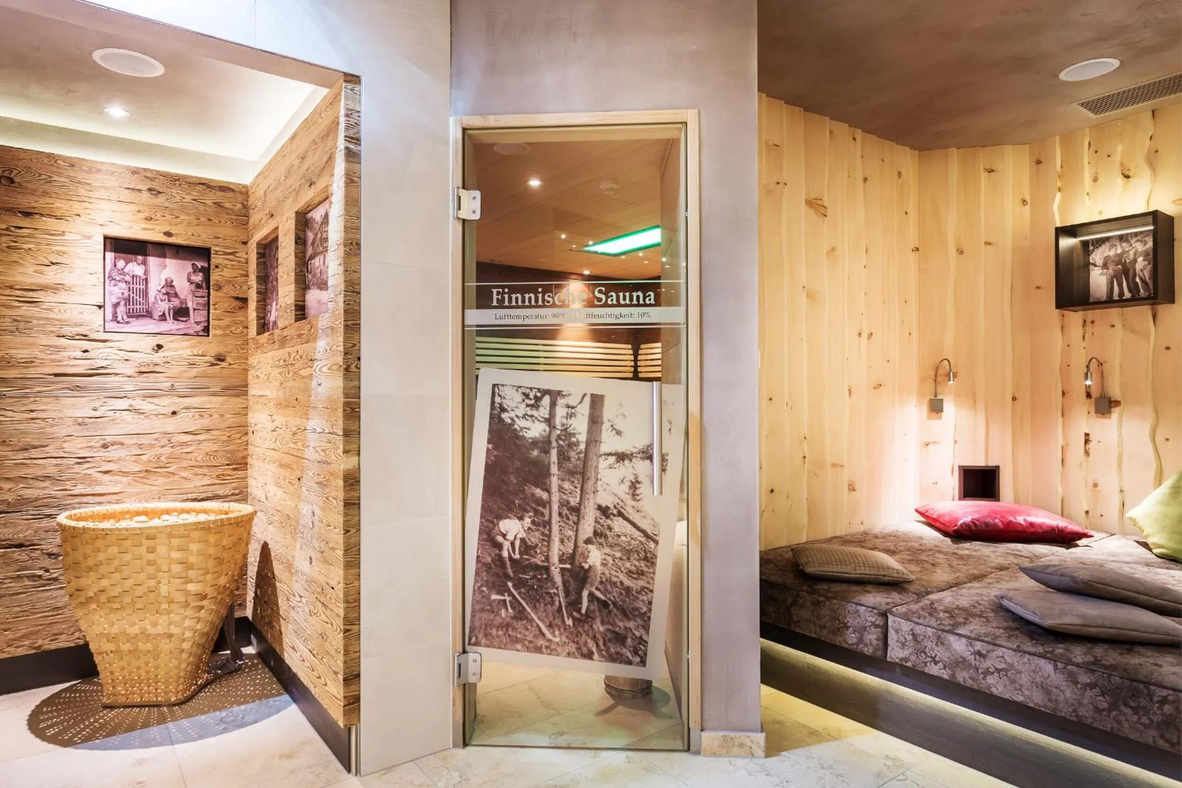 Sauna in Hotel am Reiterkogel