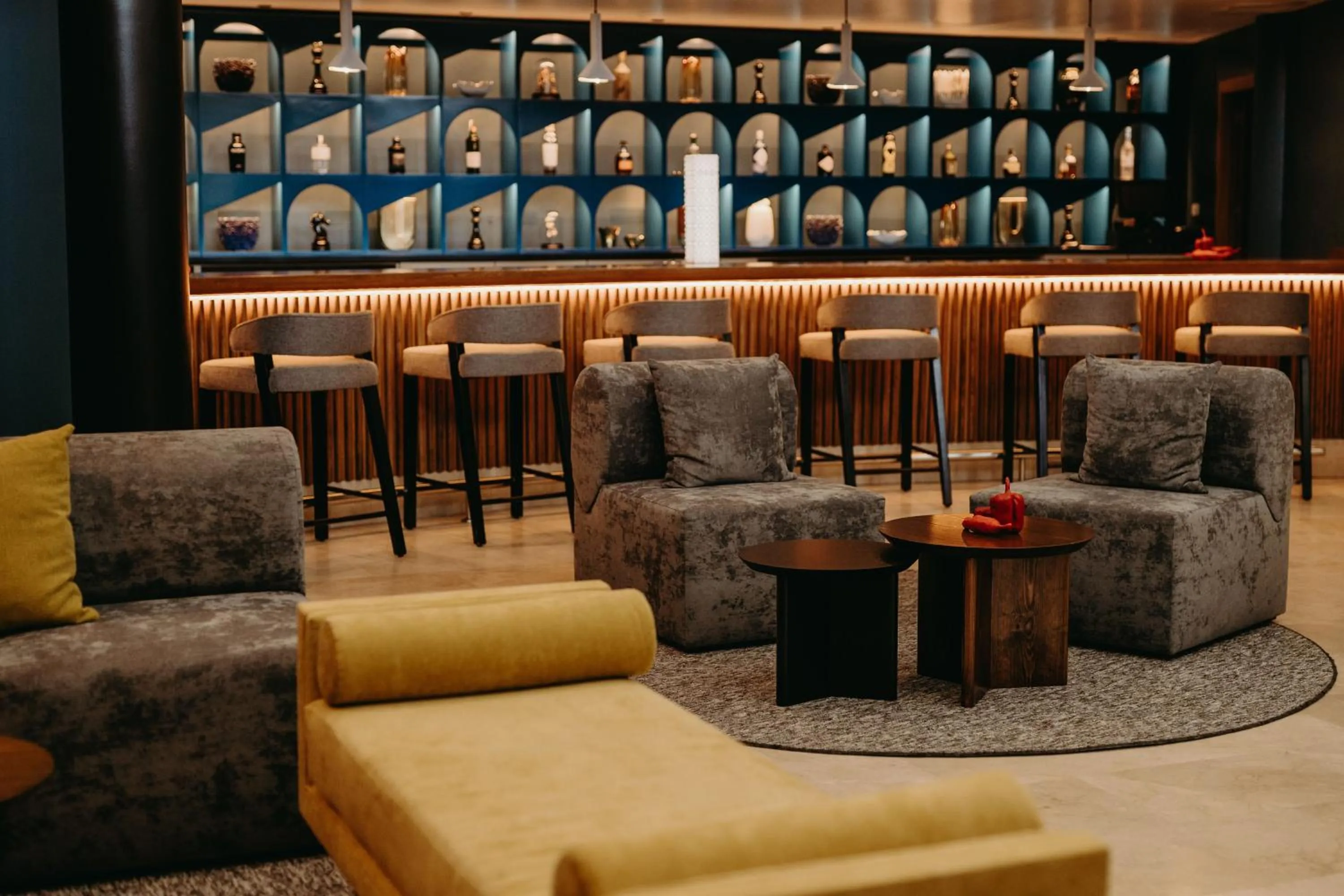 Lounge or bar in Abba Comillas Hotel