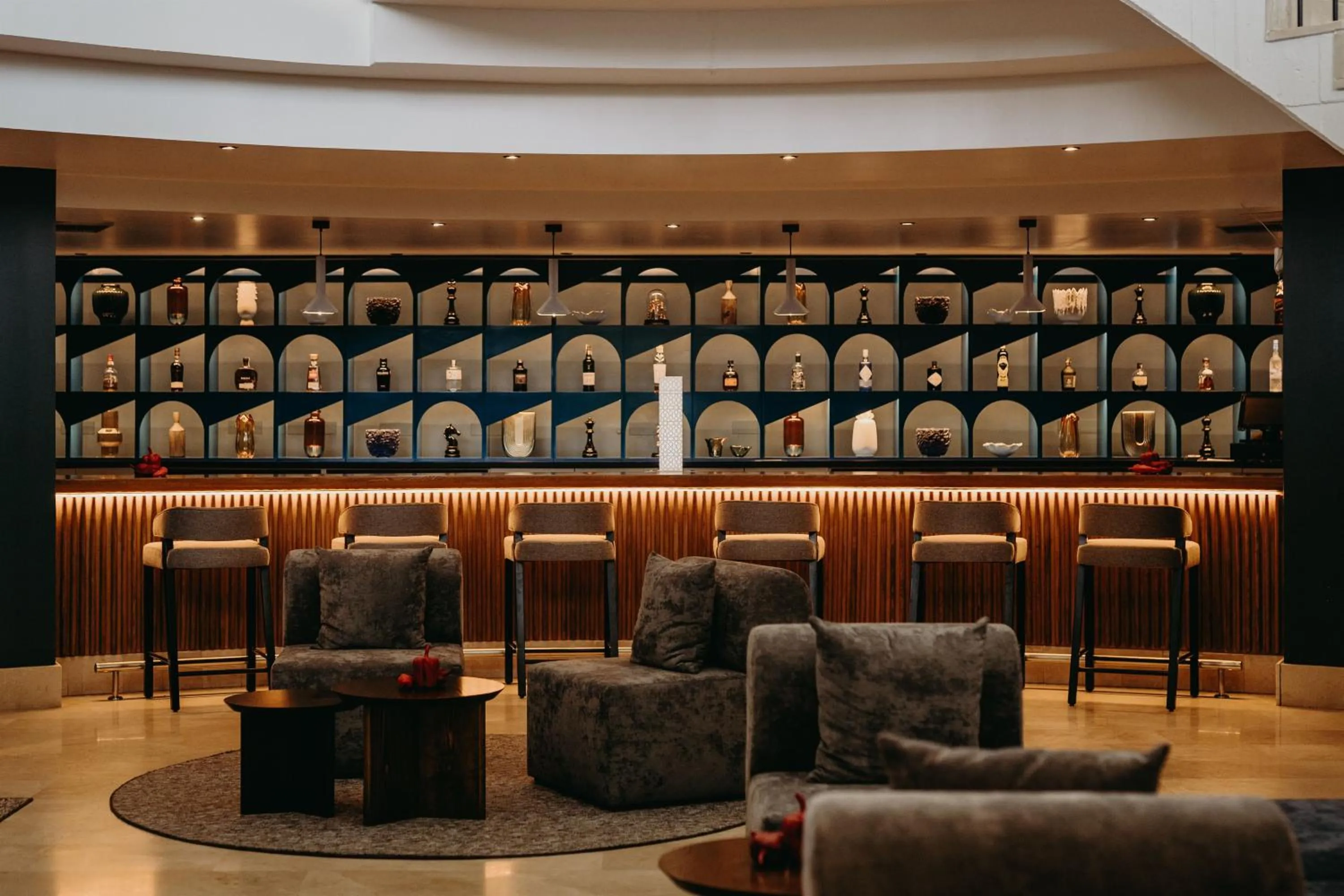 Lounge or bar in Abba Comillas Hotel