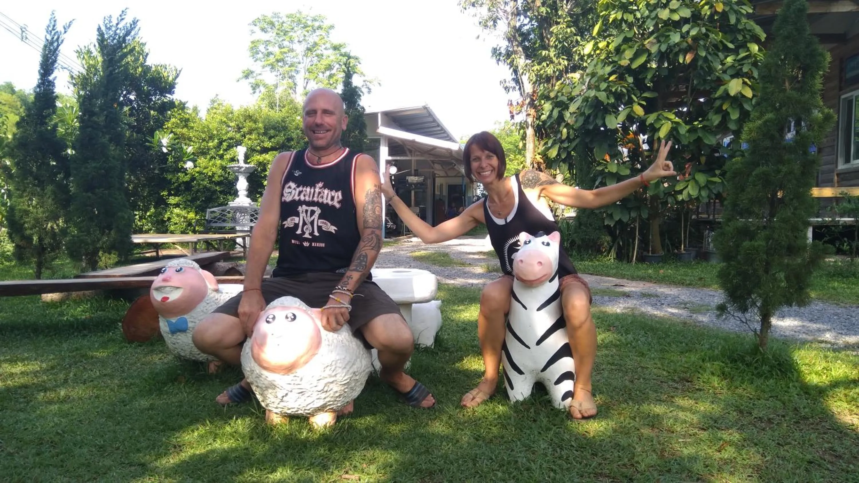 Garden in Saengcha Farm Resort