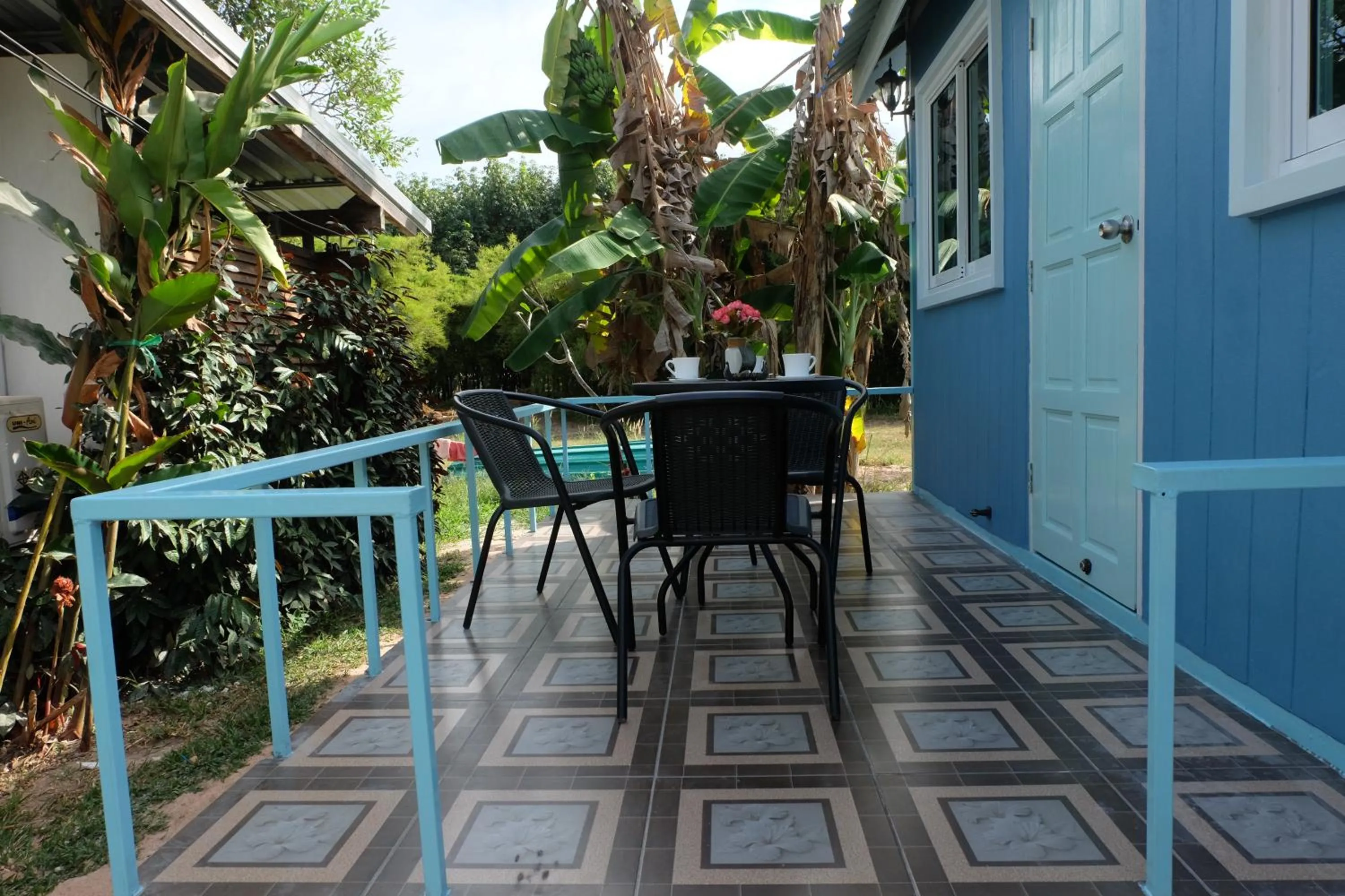 Balcony/Terrace in Saengcha Farm Resort
