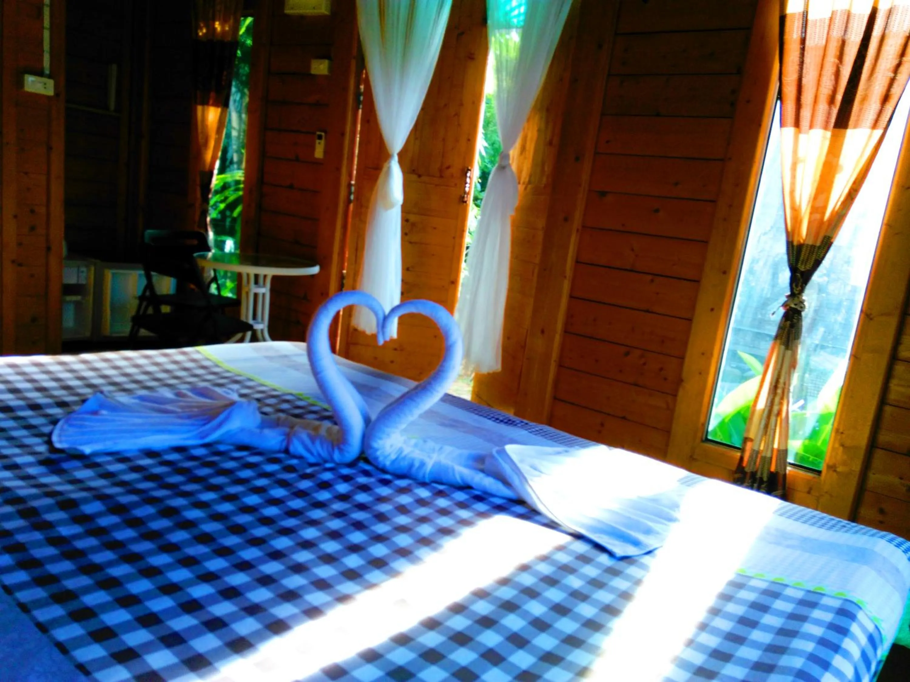 Bed in Saengcha Farm Resort