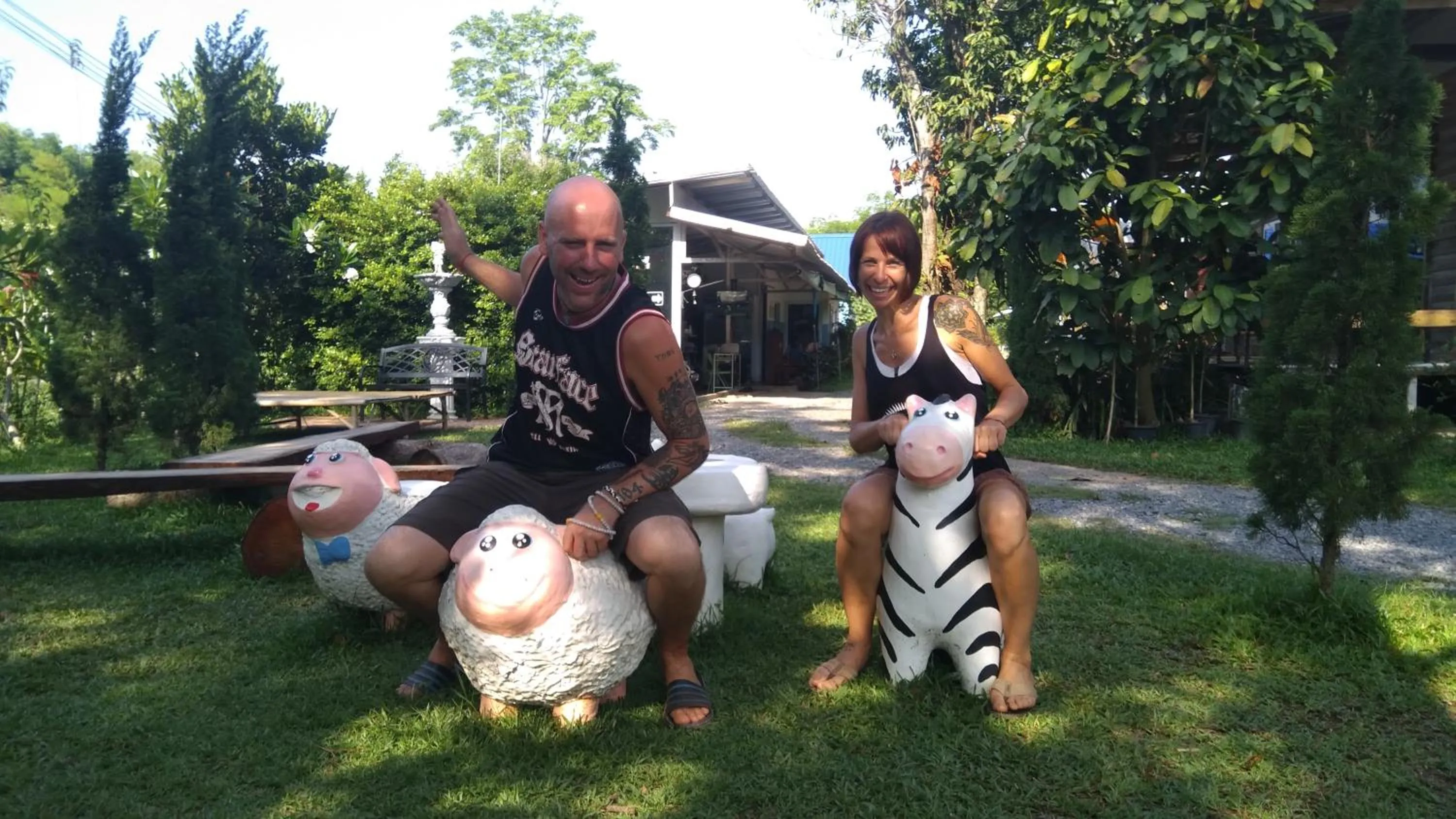 On site in Saengcha Farm Resort