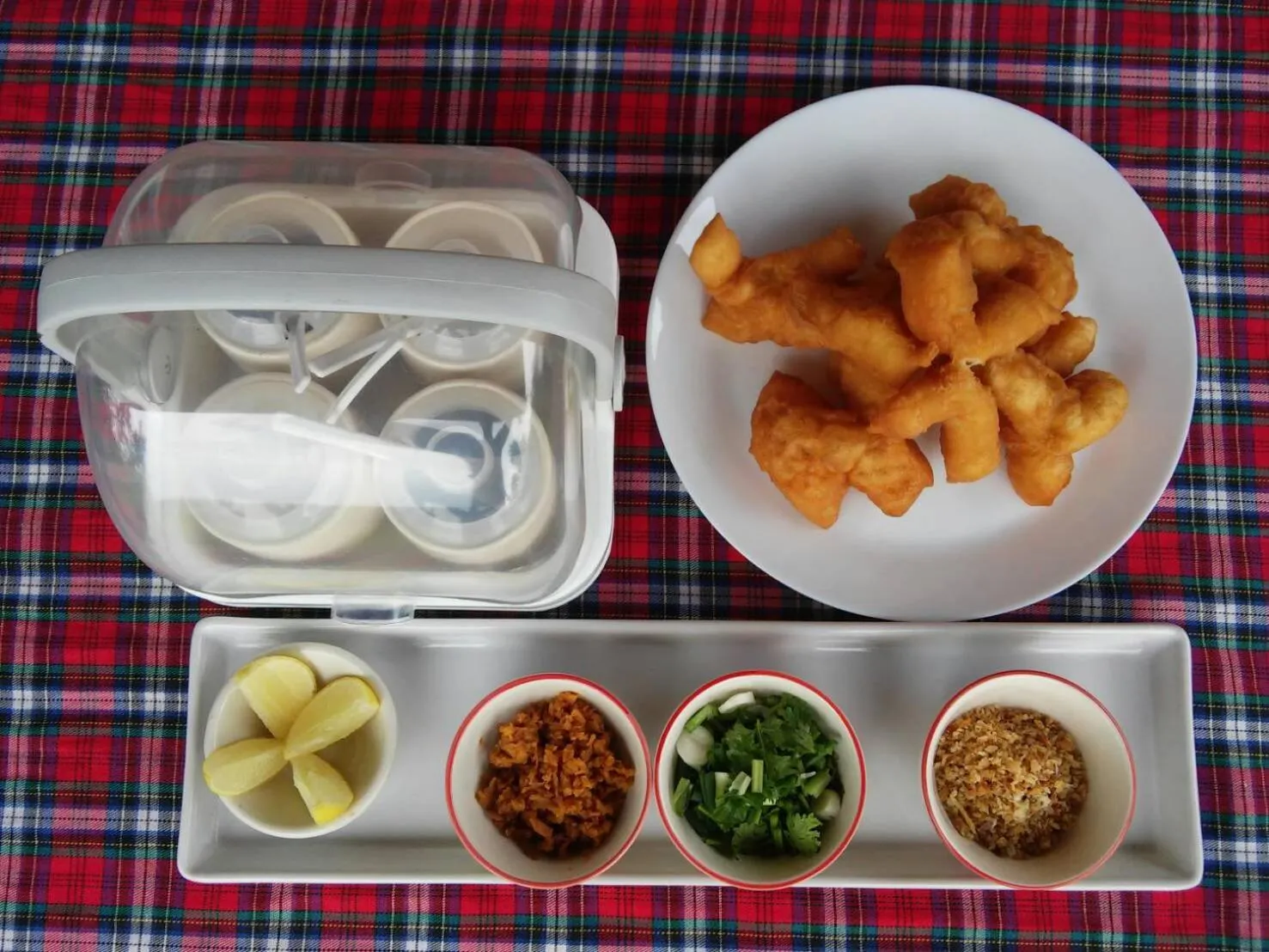 Breakfast in Saengcha Farm Resort