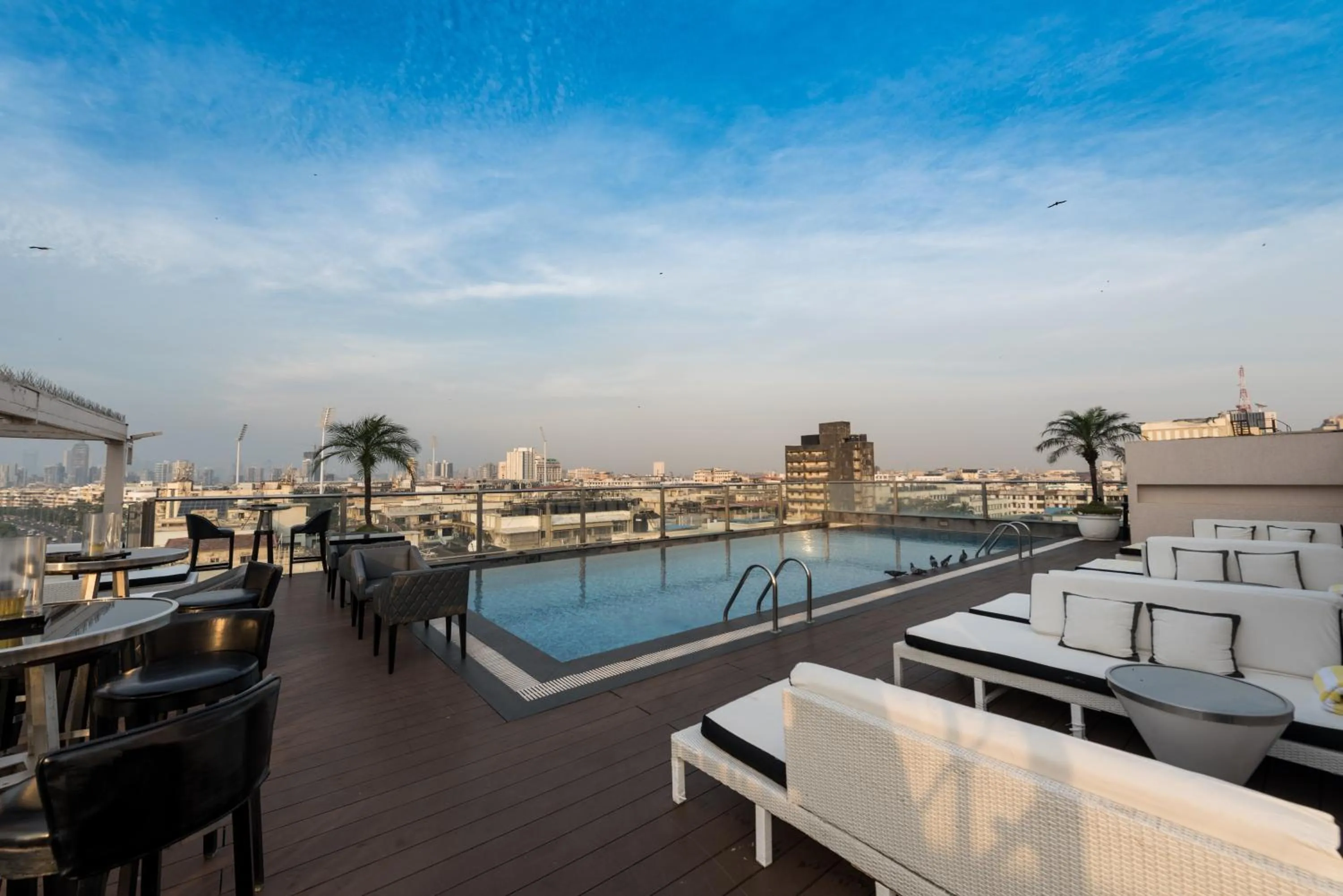 Swimming pool in InterContinental Marine Drive Mumbai by IHG