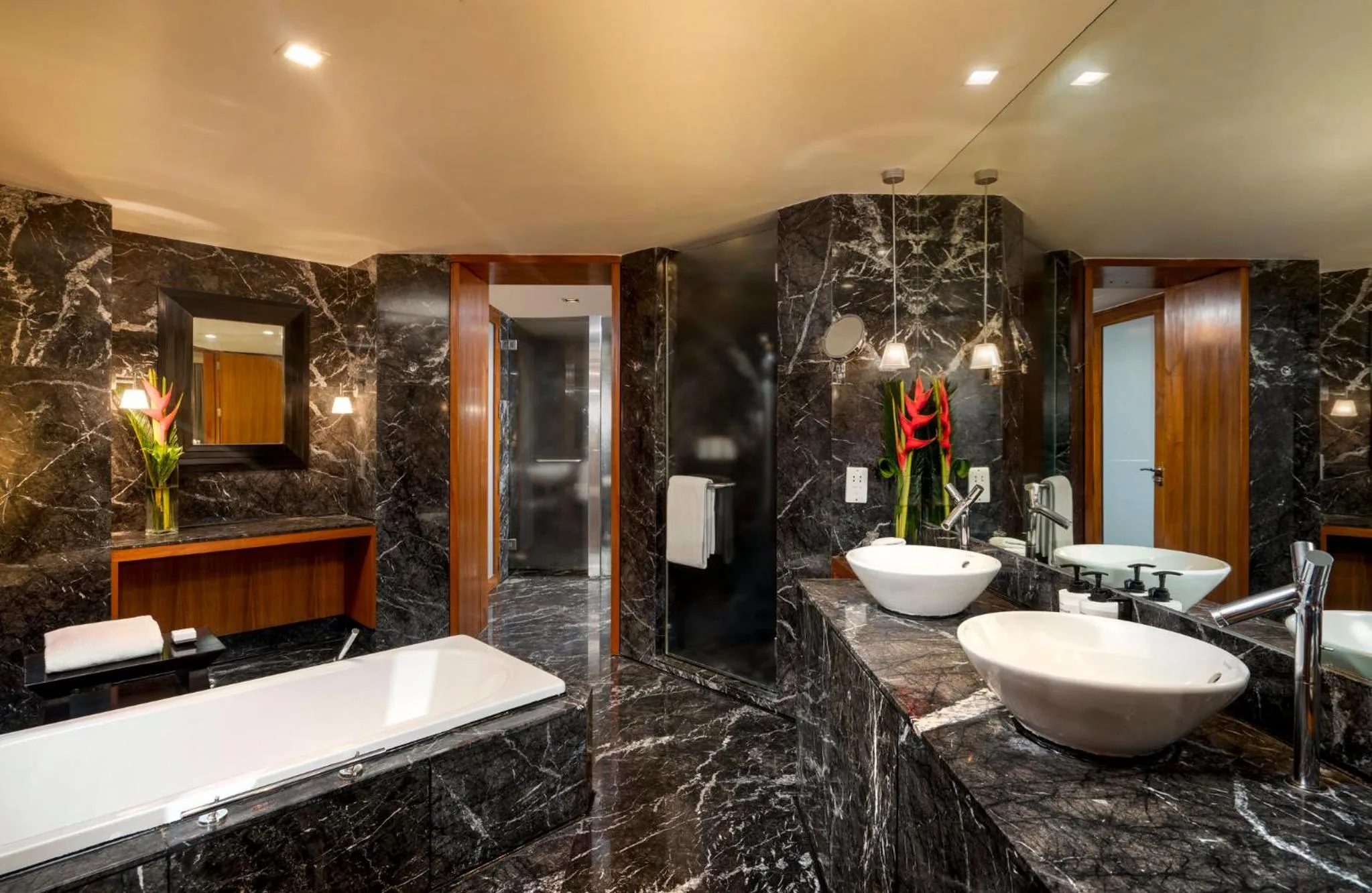 Bathroom in InterContinental Marine Drive Mumbai by IHG