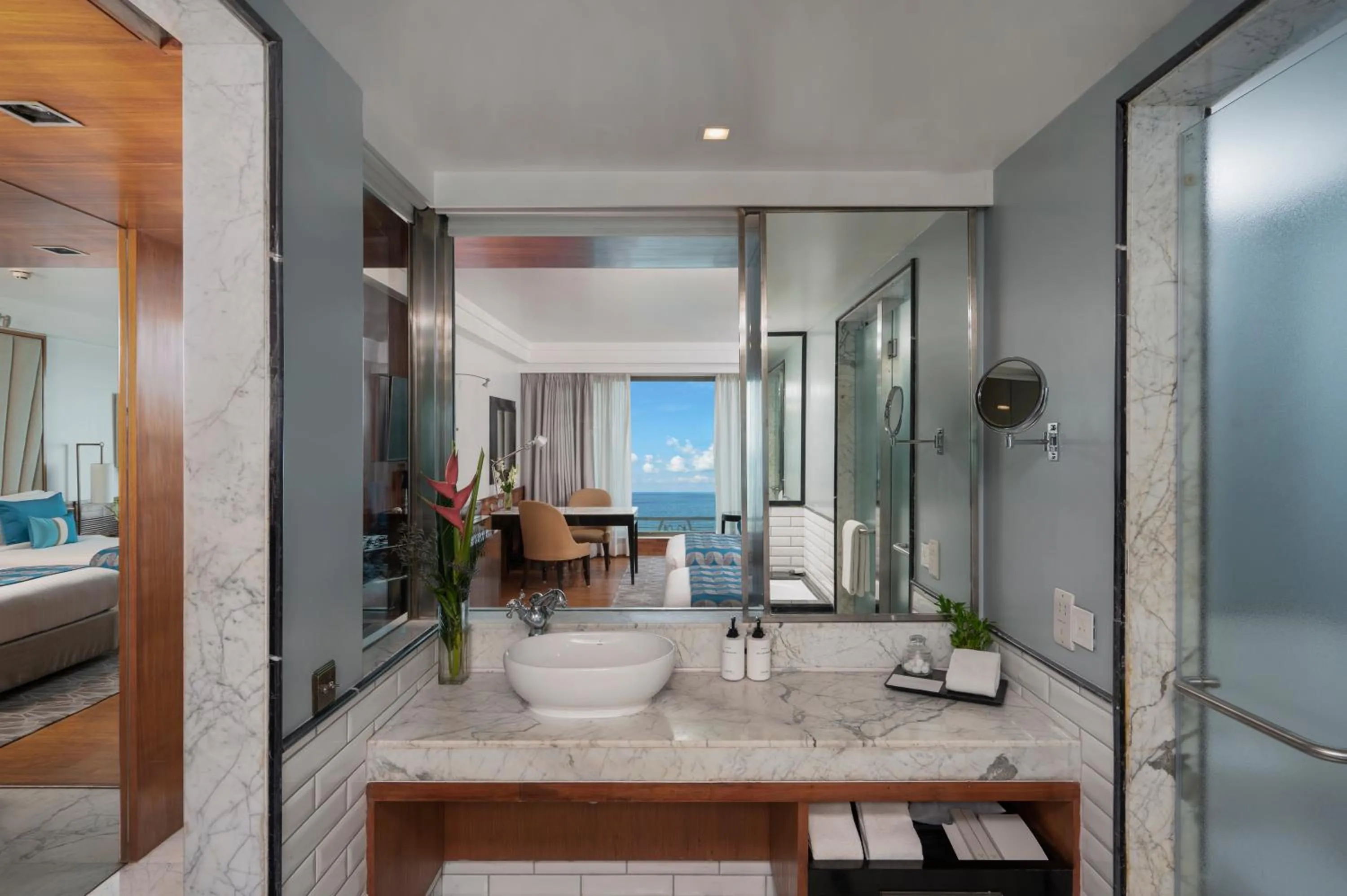 Bathroom in InterContinental Marine Drive Mumbai by IHG