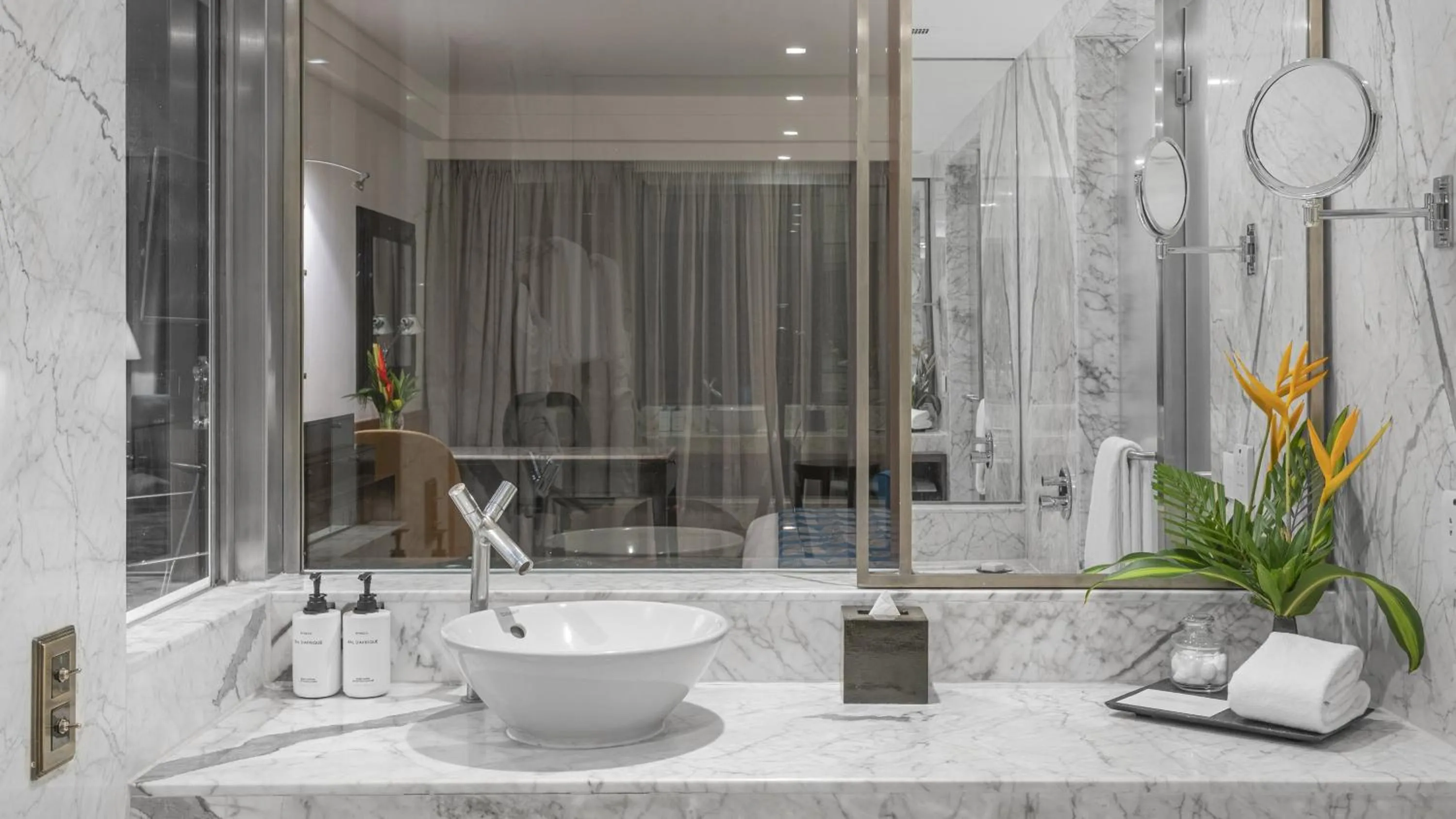 Bathroom in InterContinental Marine Drive Mumbai by IHG