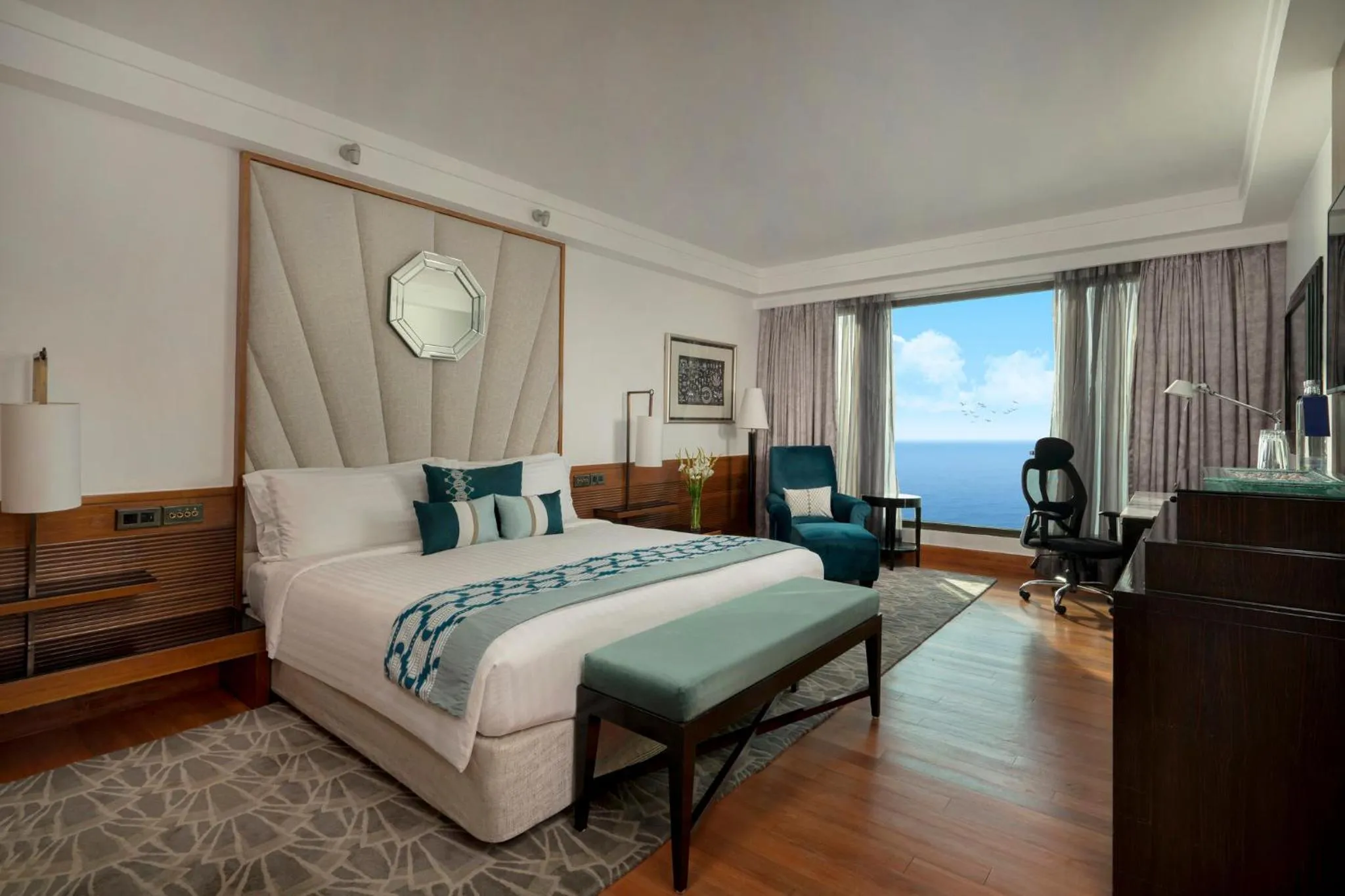 Photo of the whole room, Bed in InterContinental Marine Drive Mumbai by IHG