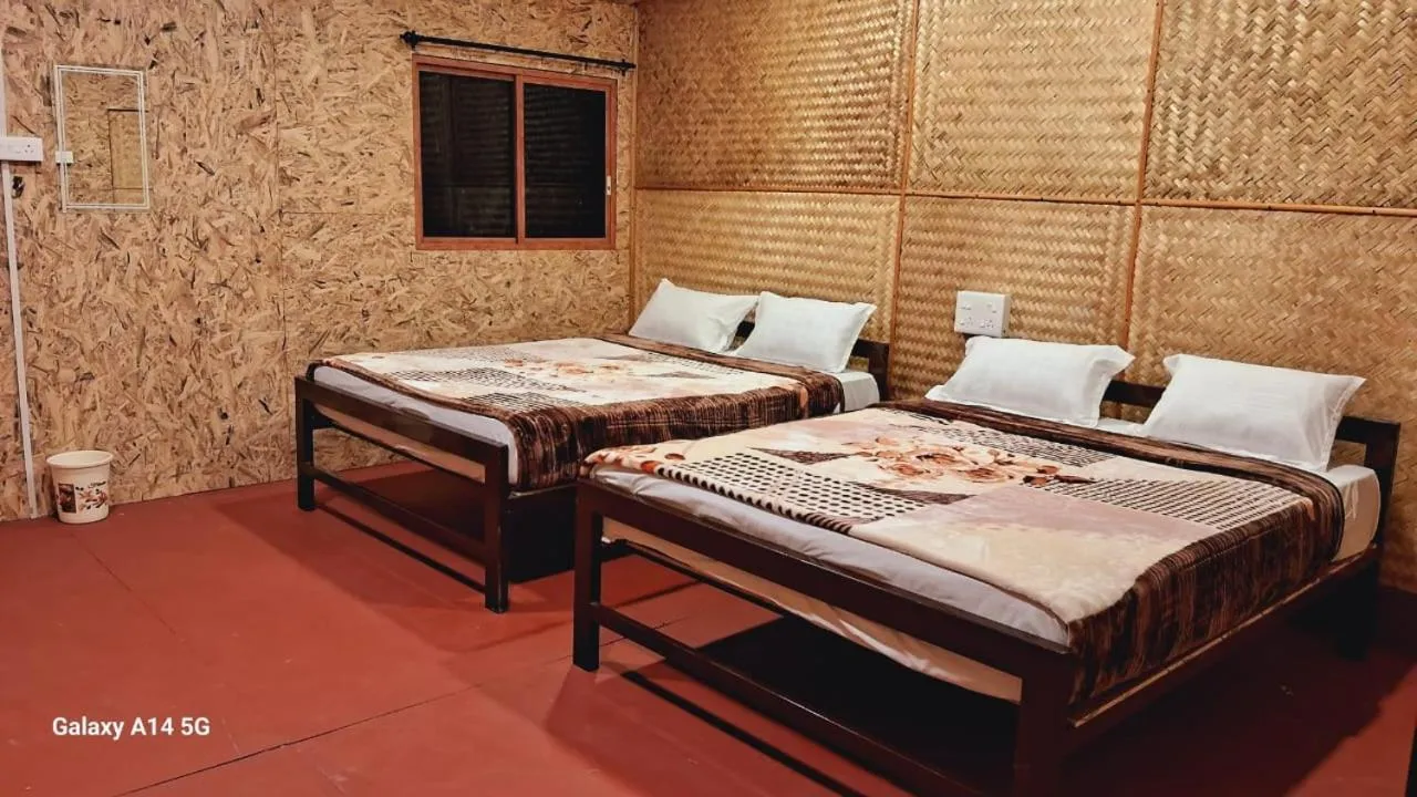 Bed in Green Hills Farm And Guest House