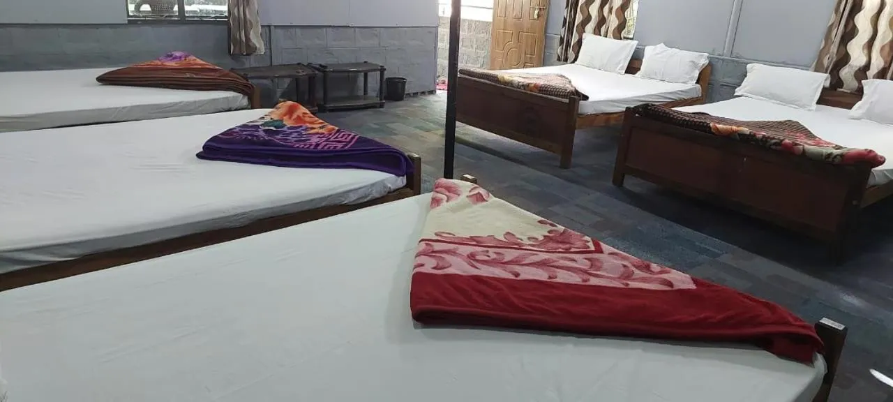 Bed in Green Hills Farm And Guest House