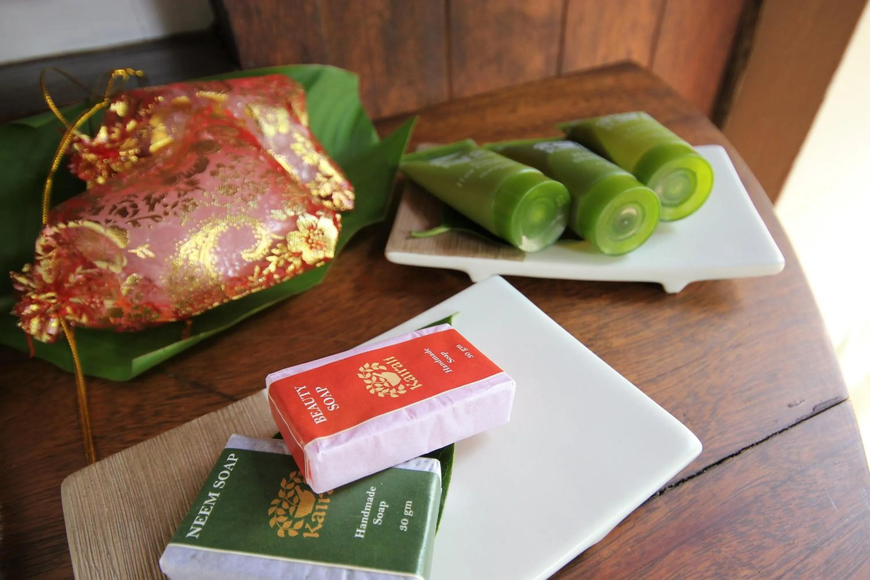 Bathroom in Vismaya by Moksha Stays