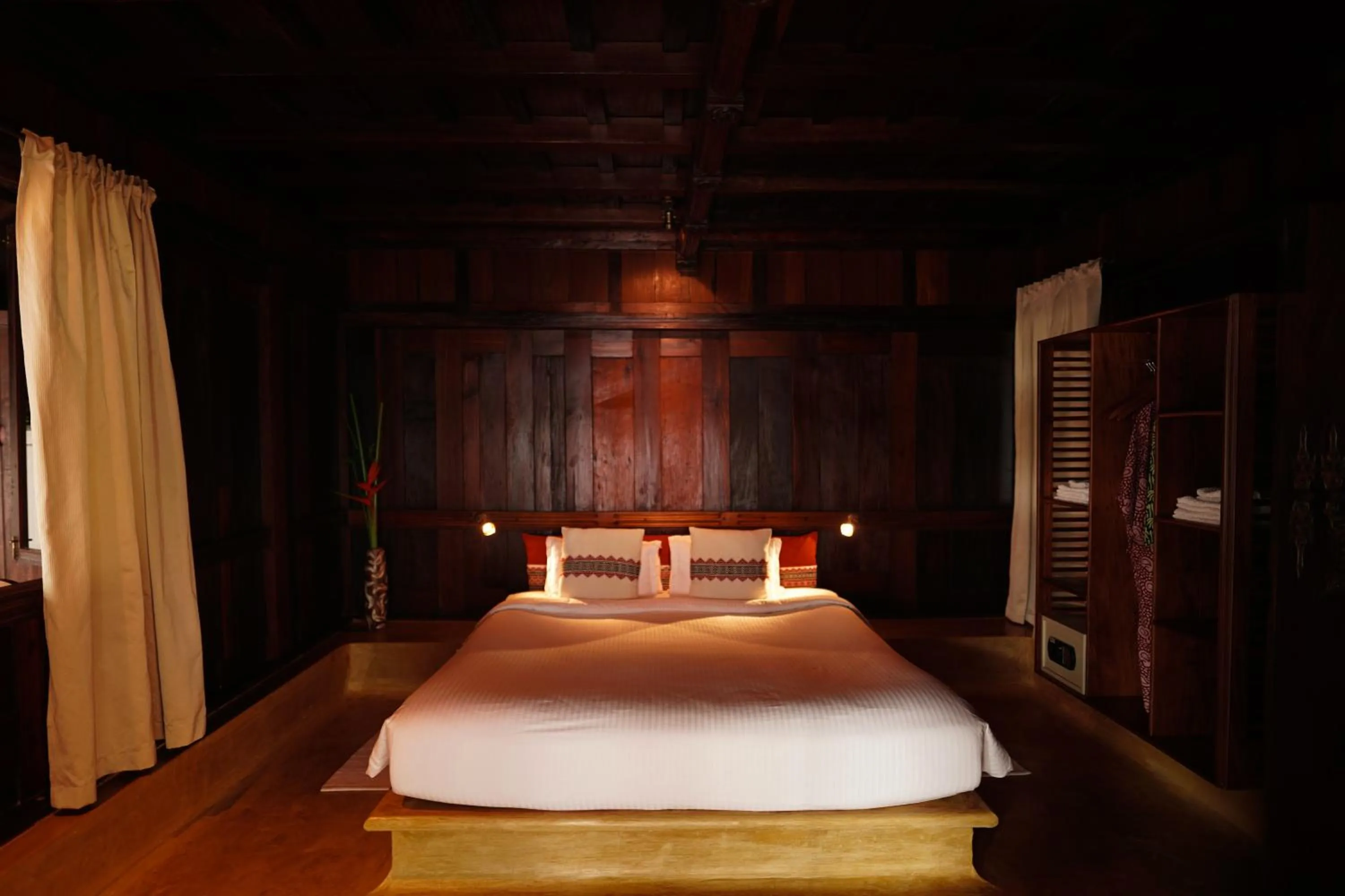 Bed in Vismaya by Moksha Stays