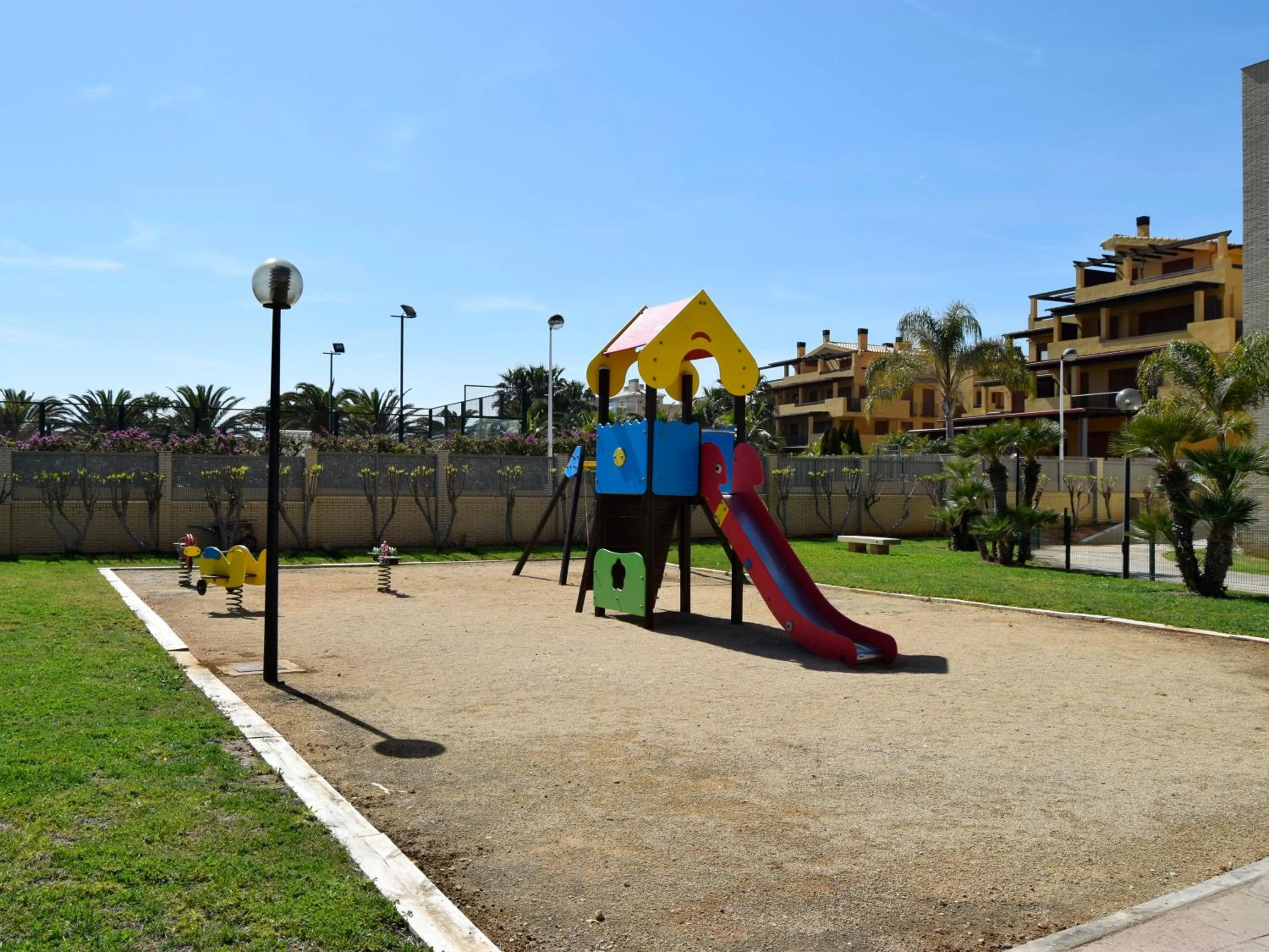 Children play ground in Alcocebre Suites Hotel