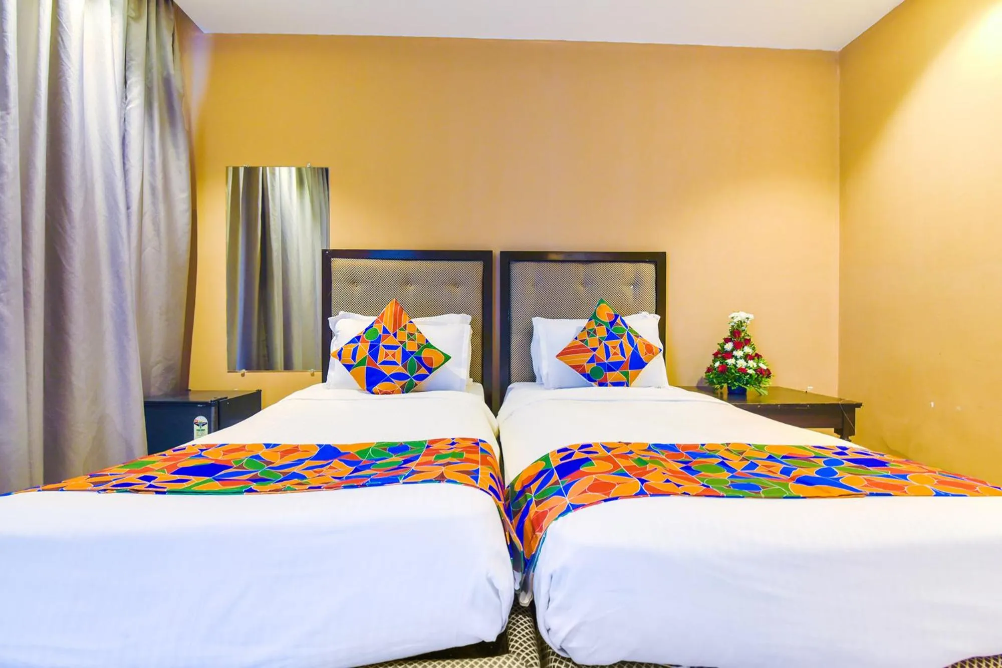 Bed in FabHotel Prime The King's Court - Nr Calangute Beach