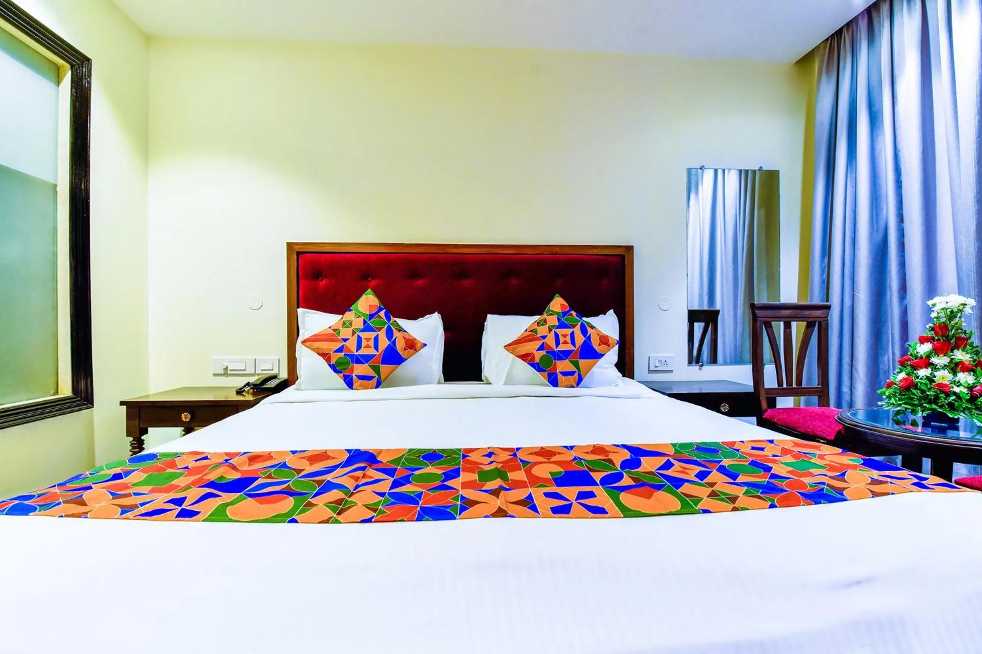 Bed in FabHotel Prime The King's Court - Nr Calangute Beach