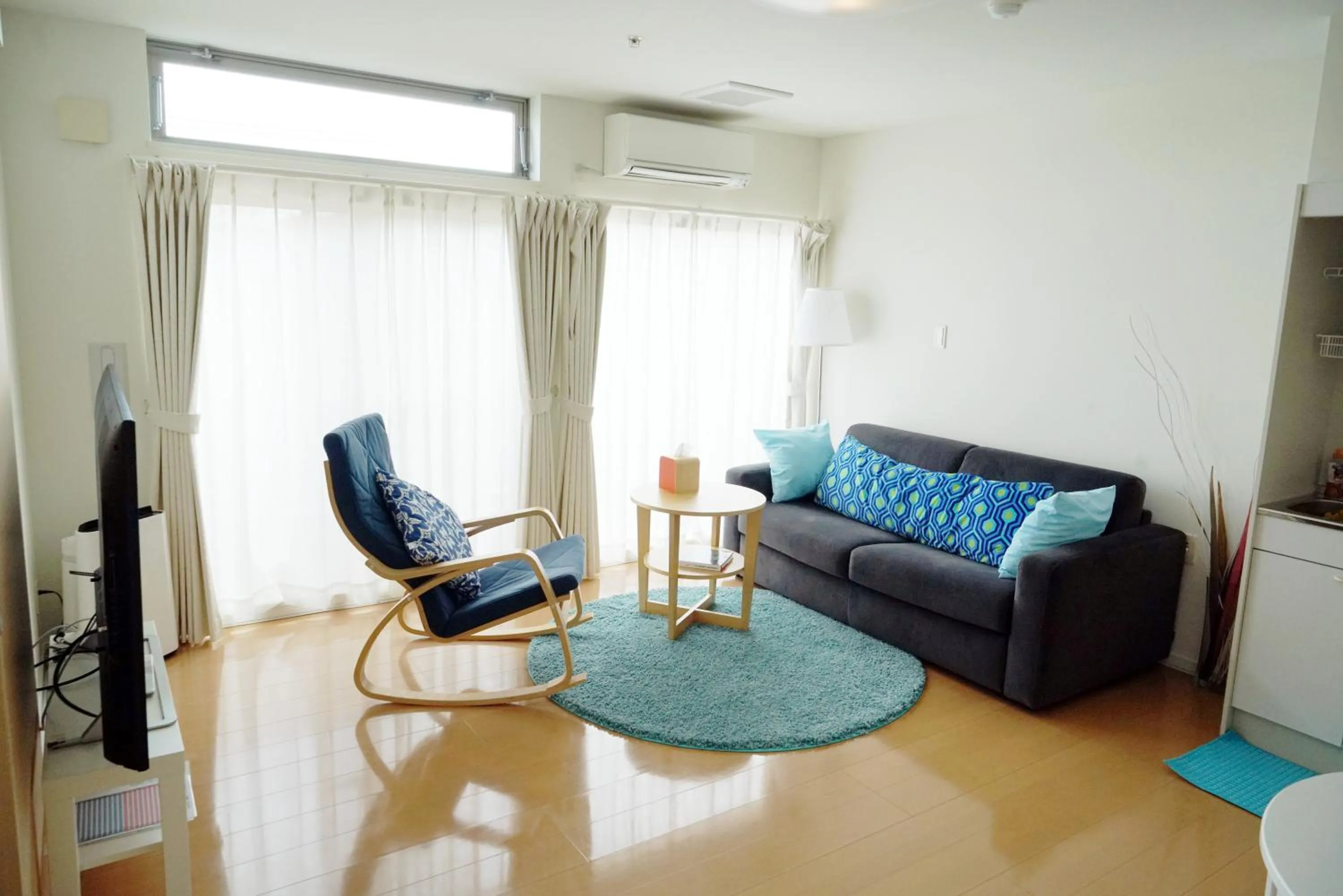 Living room in Villa Sapporo Honobono
