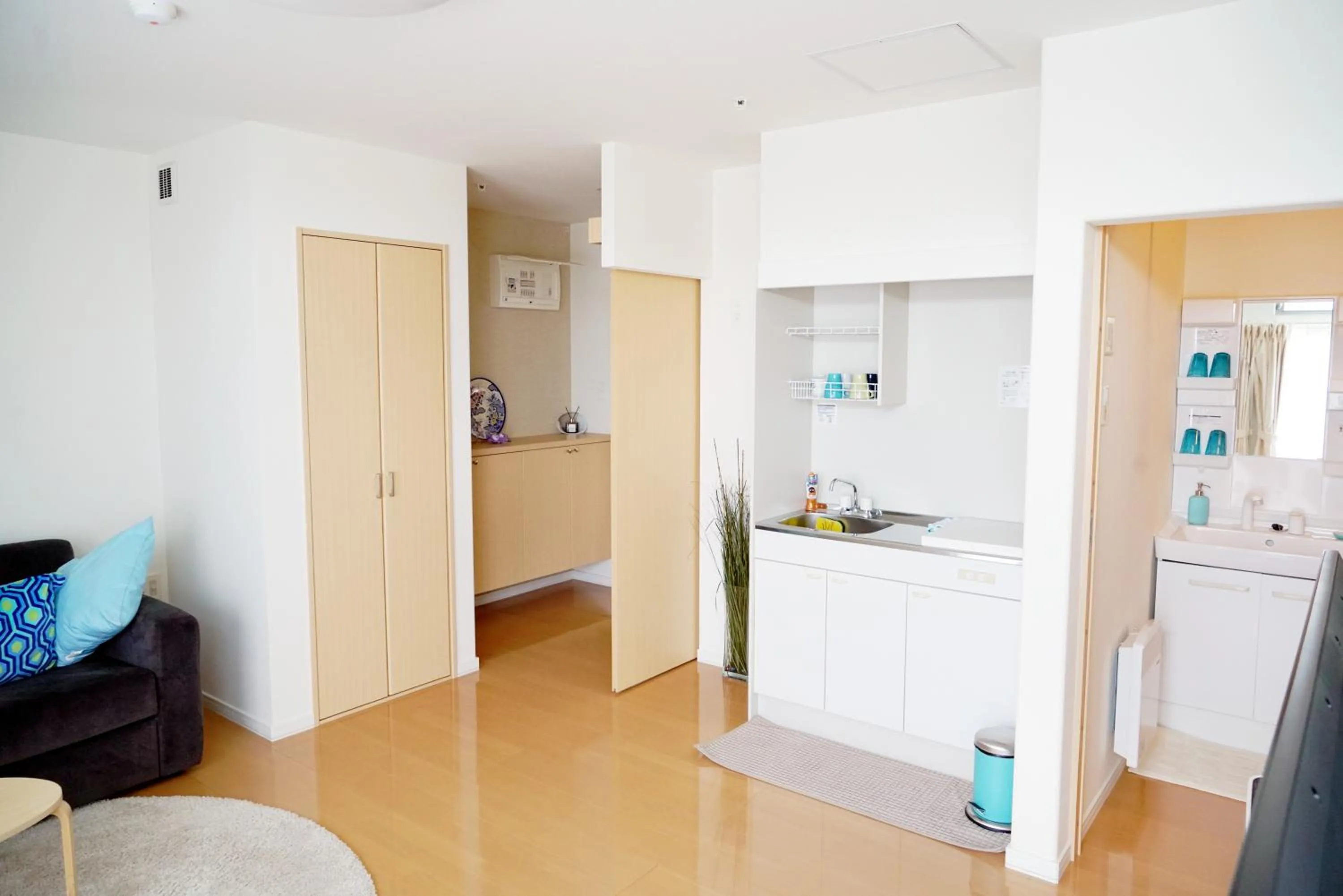 Living room in Villa Sapporo Honobono