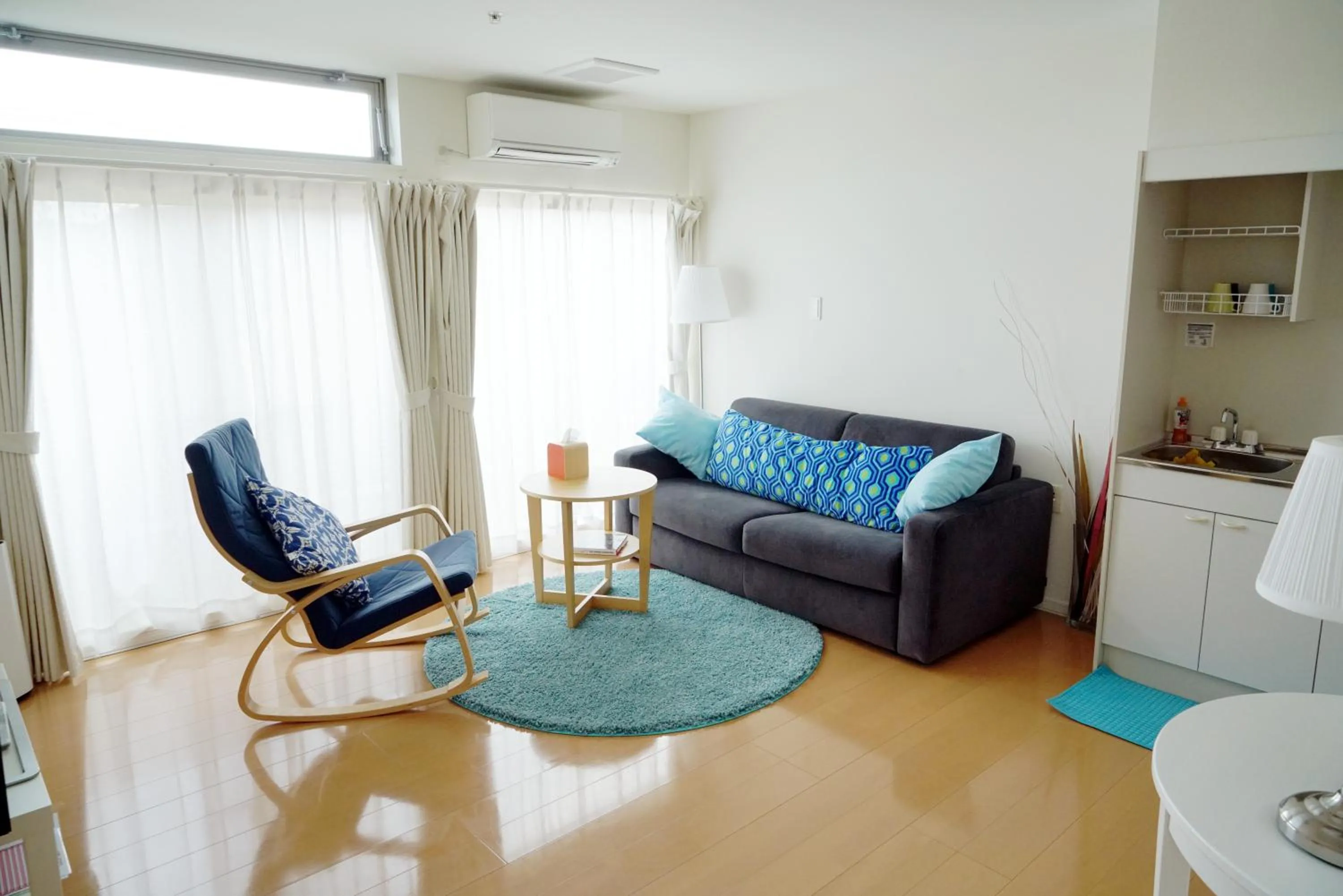 Living room in Villa Sapporo Honobono