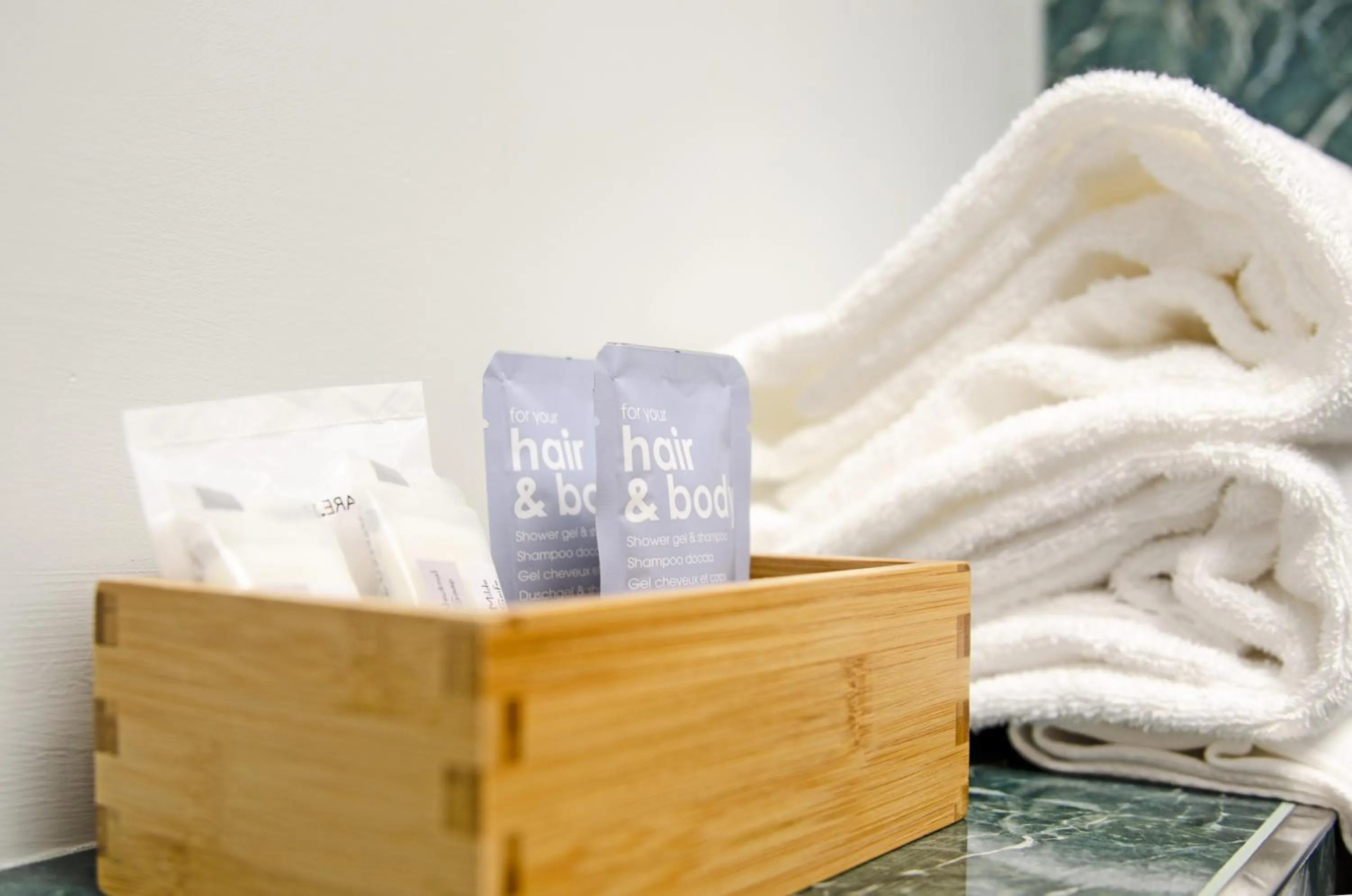 towels in Hotel Palace del Conero